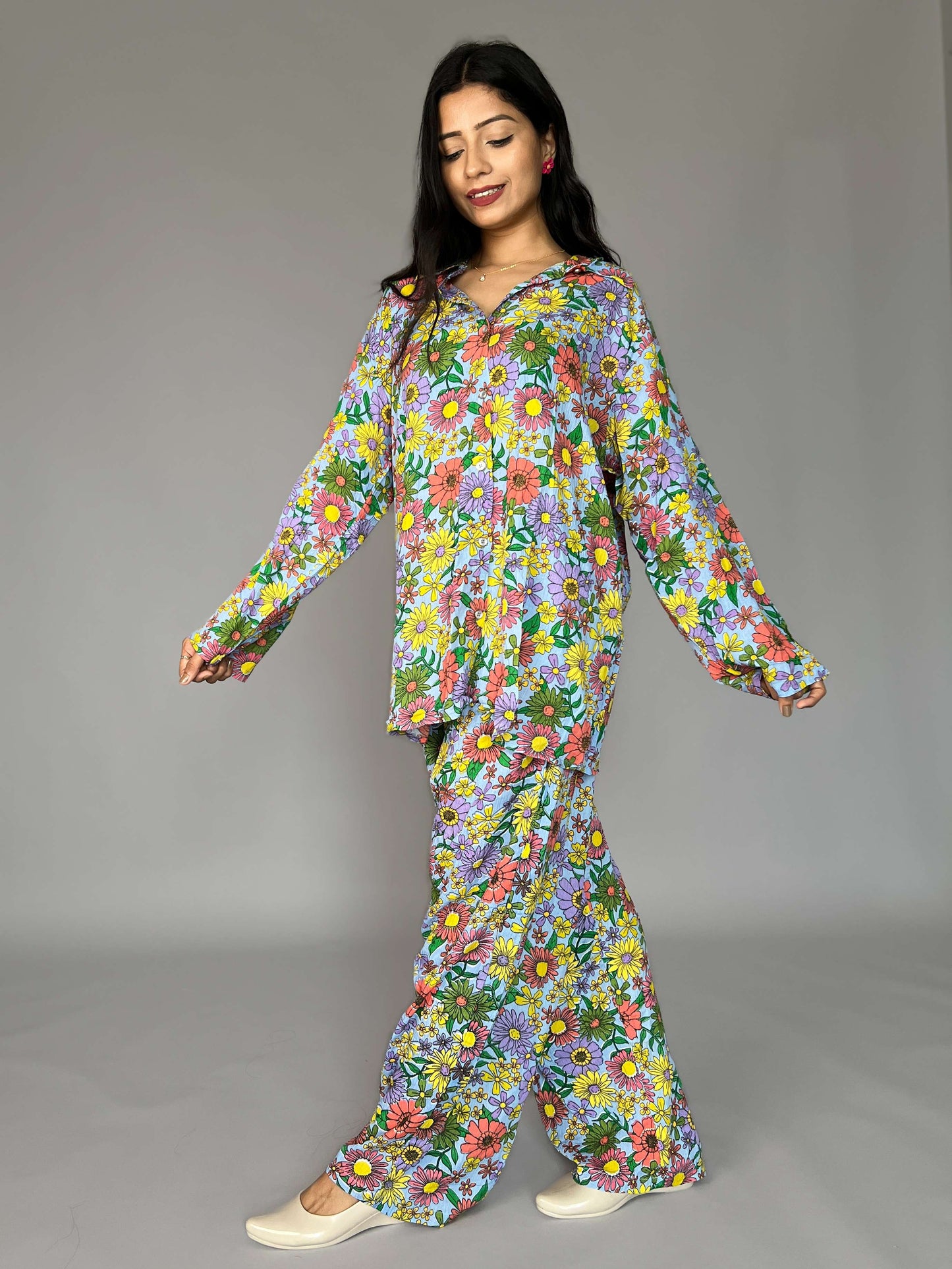 Floral 2 Piece Coord Set