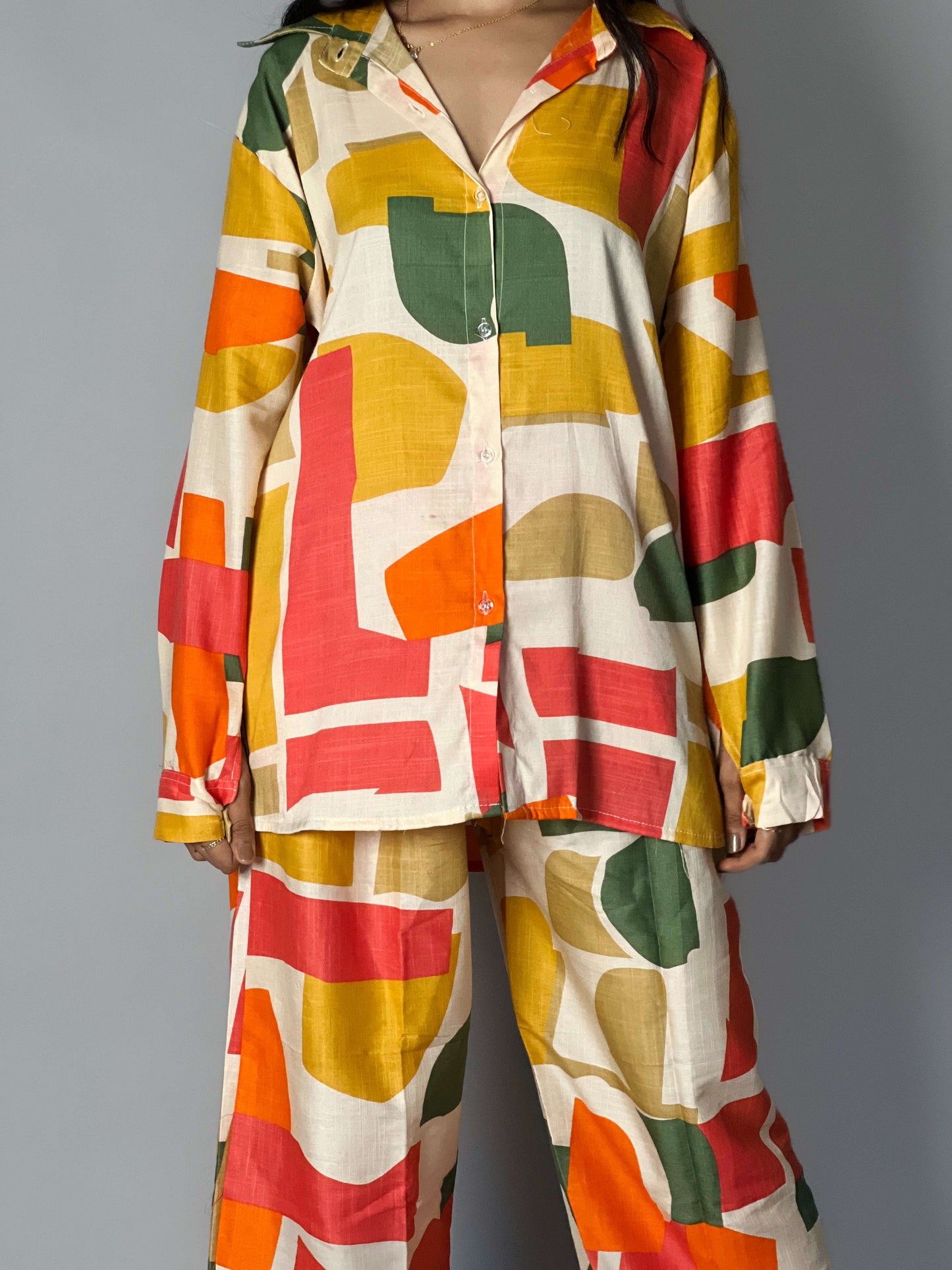 Printed 2 Piece Coord Set