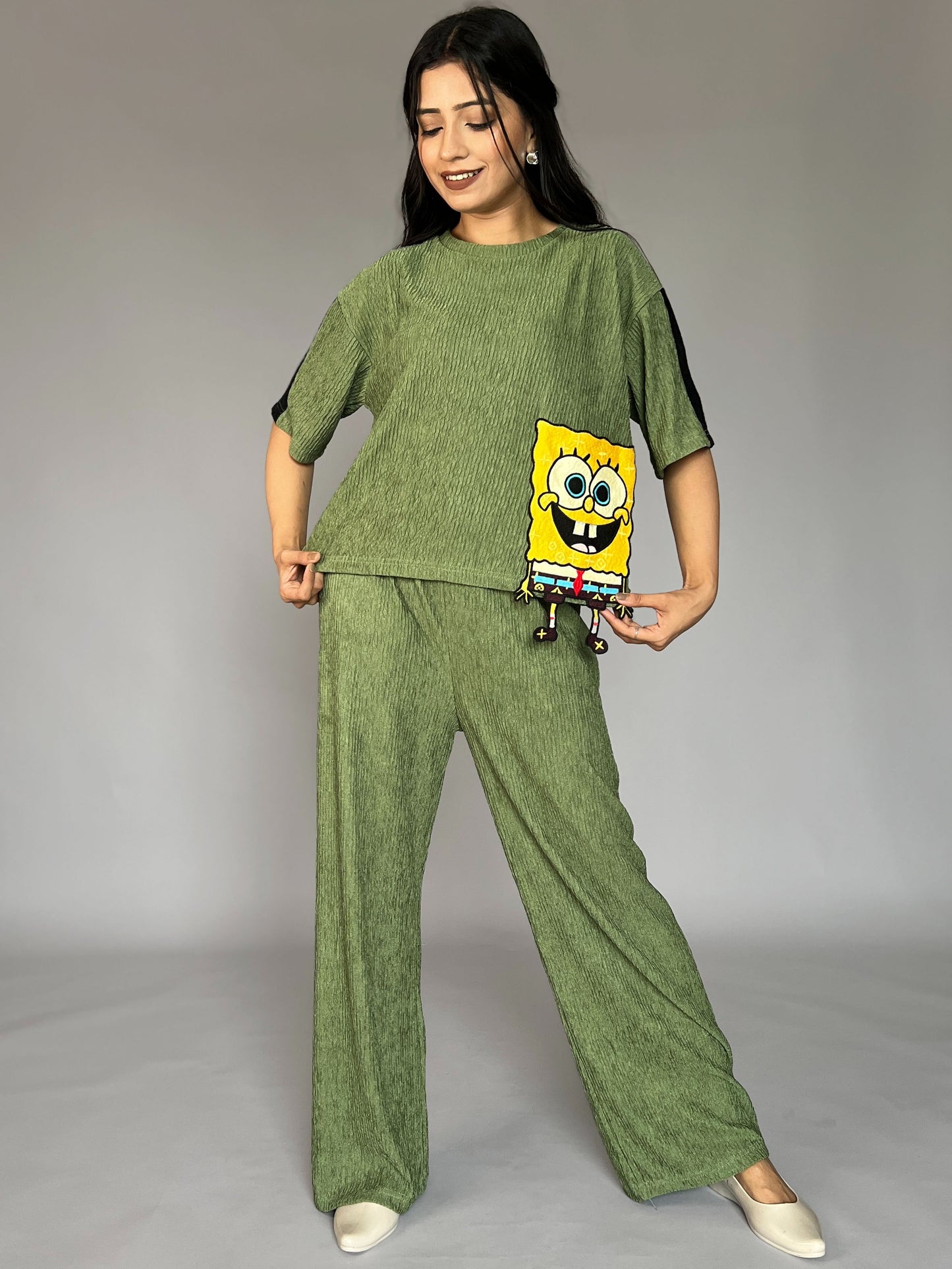 T-shirt Pants 2 Piece Coord Set