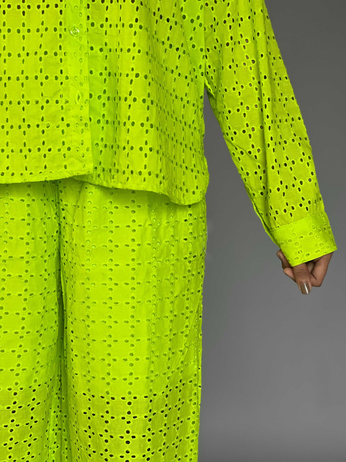 Solid Color 2 Piece Pants Coord Set