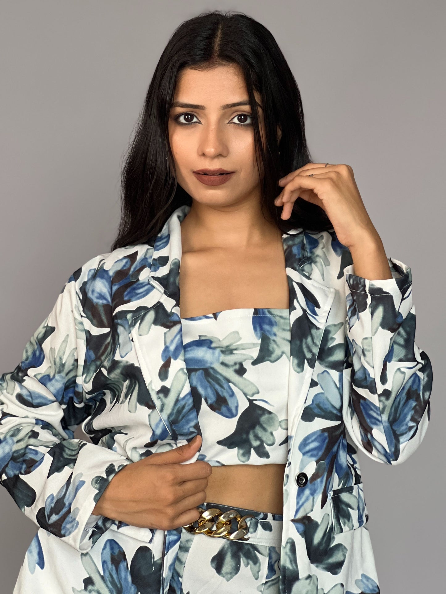 Stylo 3 Piece Blazer Coord Set