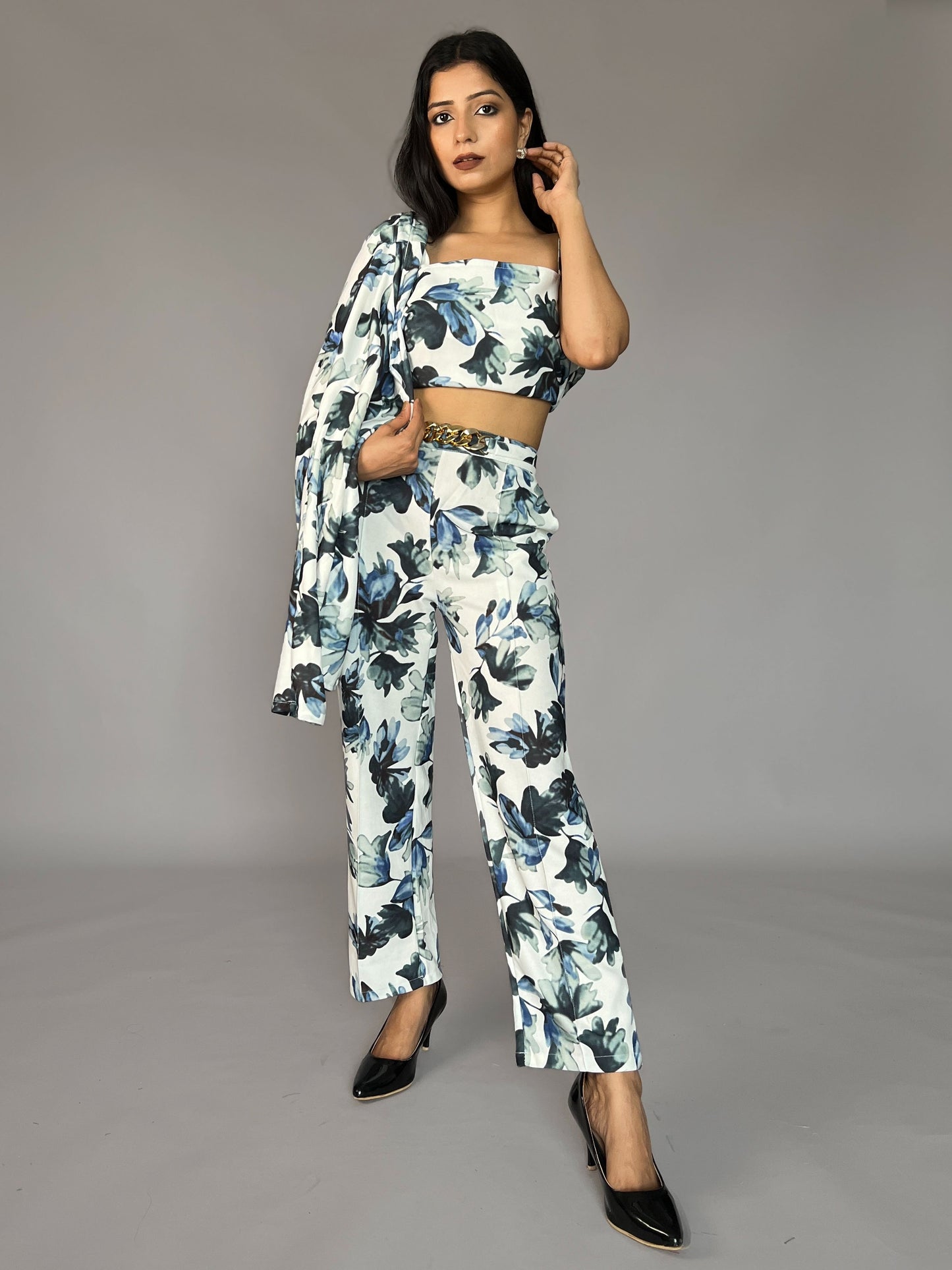 Stylo 3 Piece Blazer Coord Set