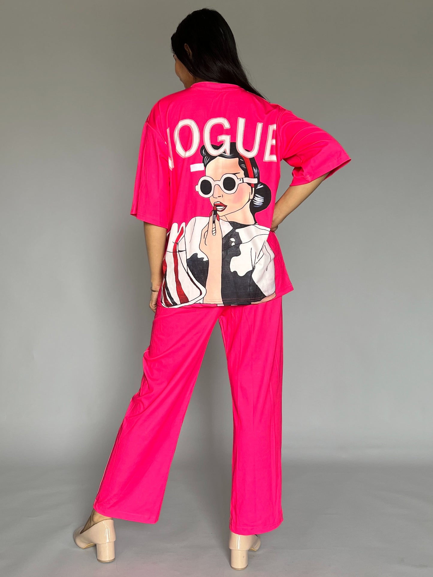 T-shirt Pants Casual, Relaxed Coord set