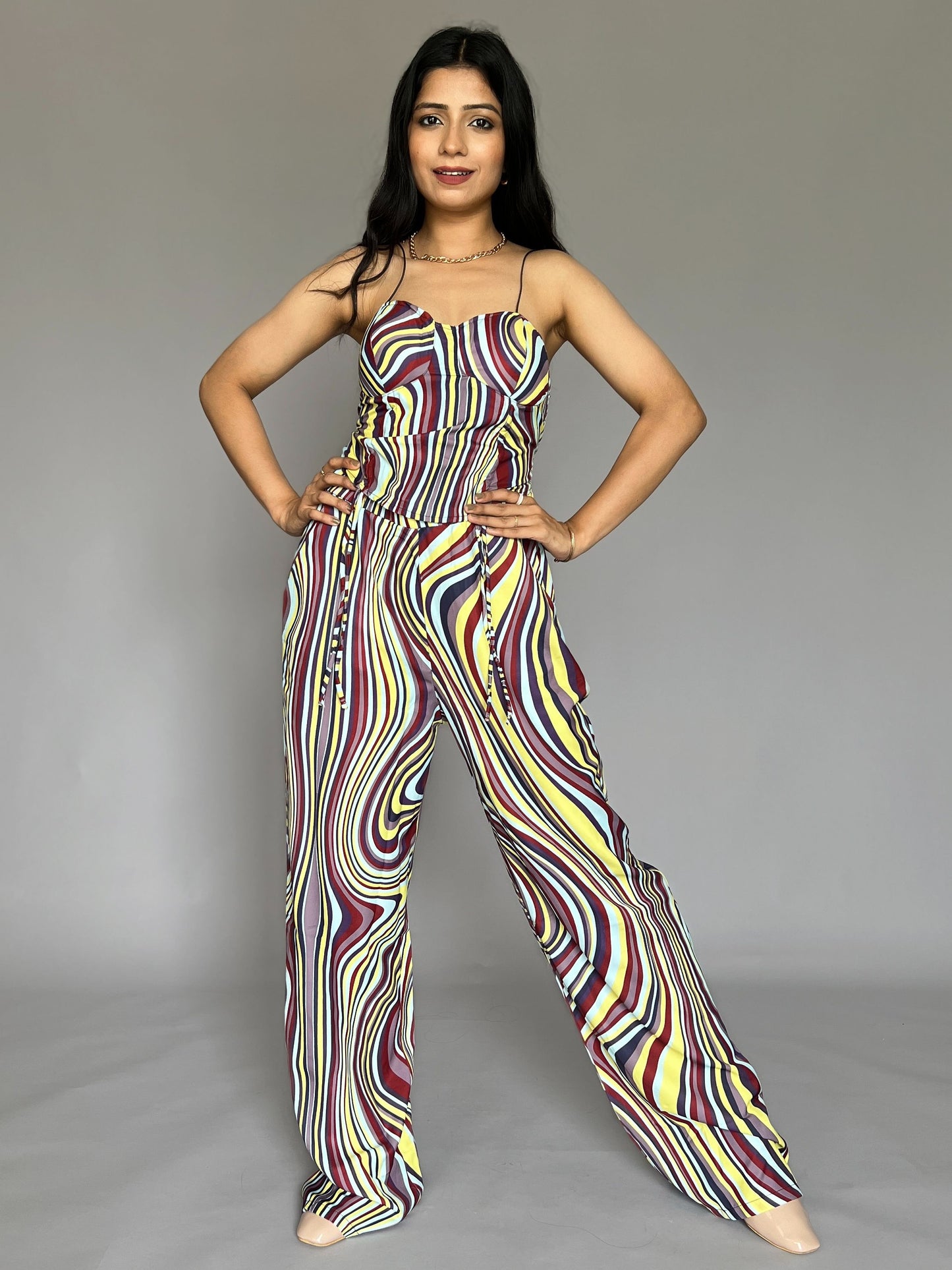 Printed 2 Piece Coord Set