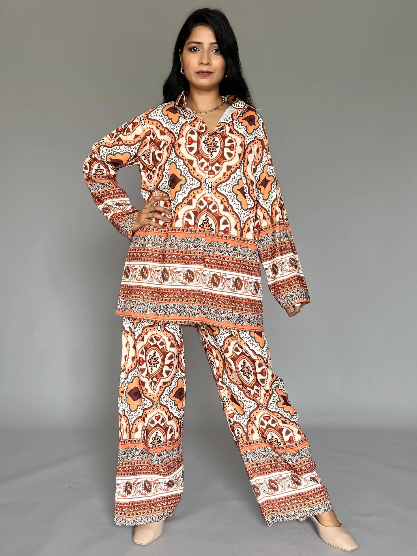 Printed 2 piece Coord Set