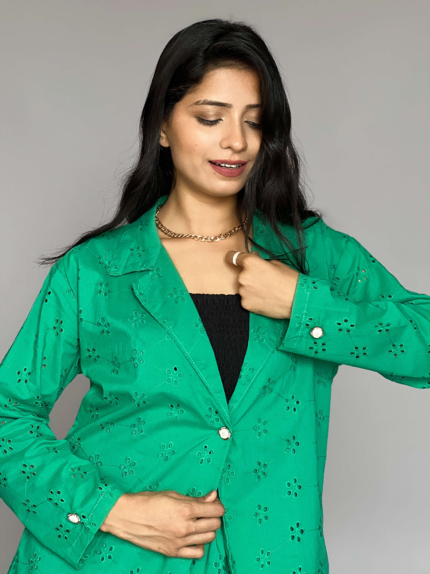 Hakoba 2 Piece Blazer Coord Set