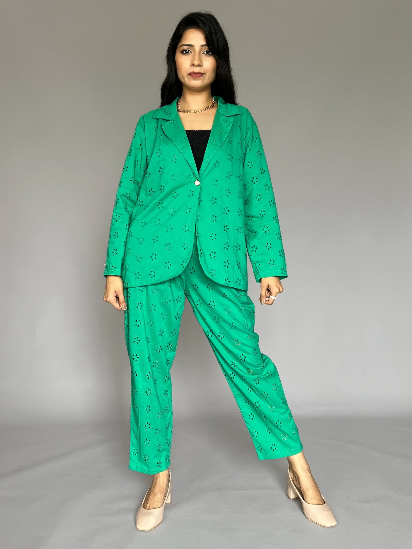Hakoba 2 Piece Blazer Coord Set