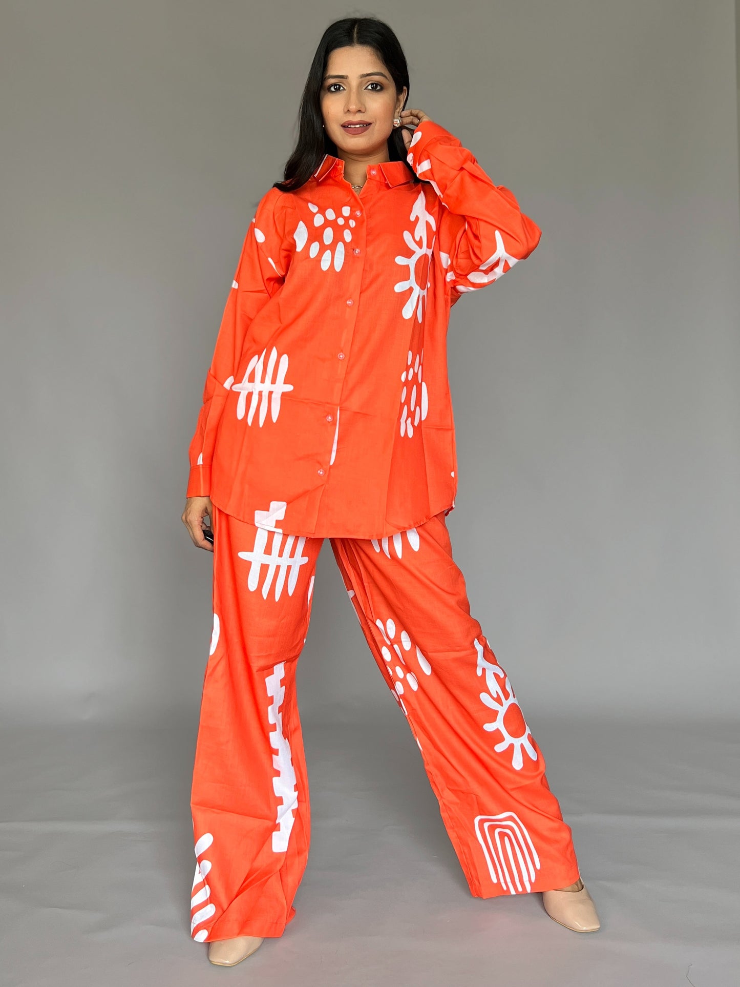 Printed 2 Piece Coord Set
