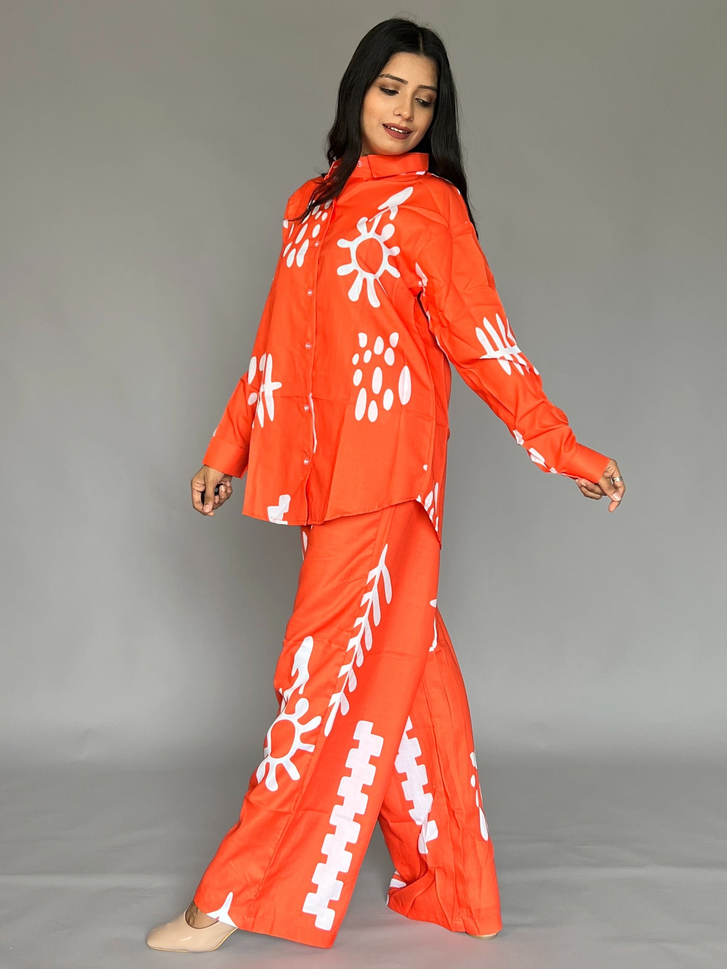 Printed 2 Piece Coord Set