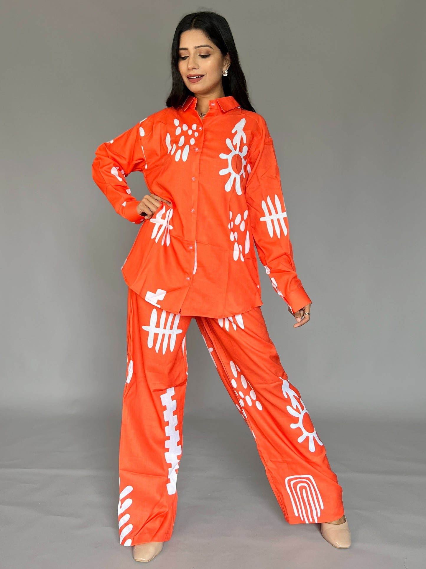 Printed 2 Piece Coord Set