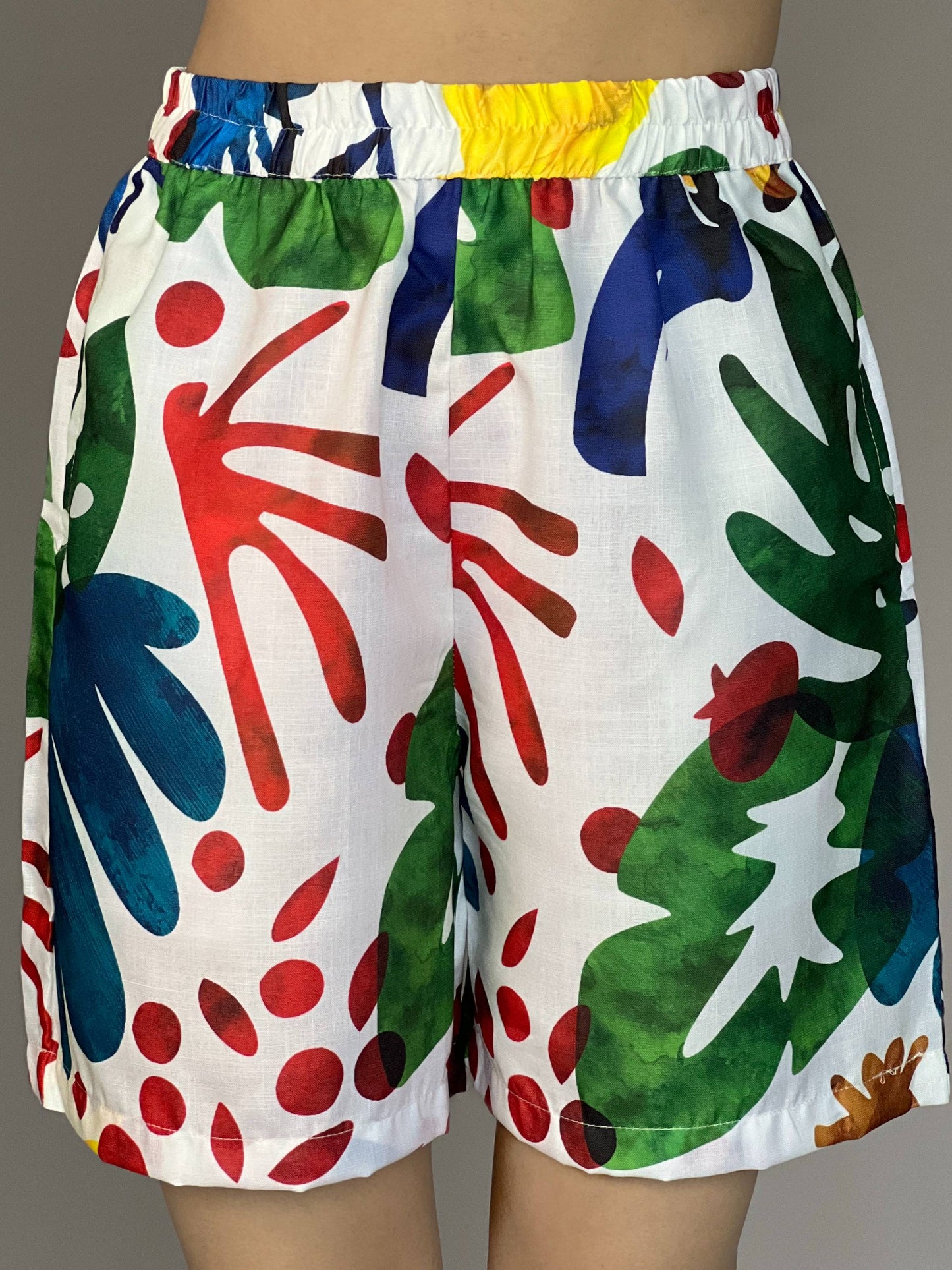 Printed Shorts 2 Piece Coord Set