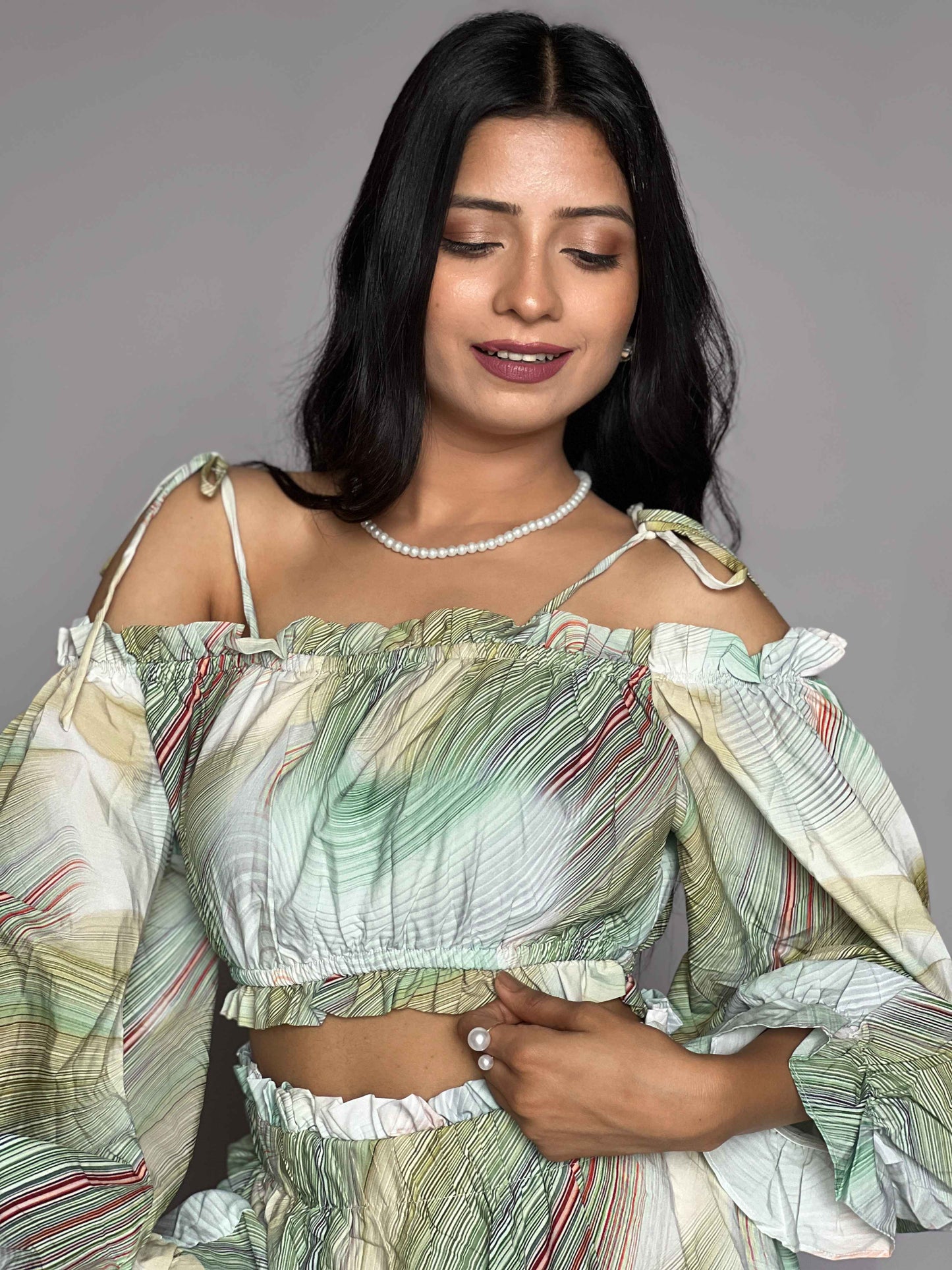 Skirt-Top 2 Piece Coord Set