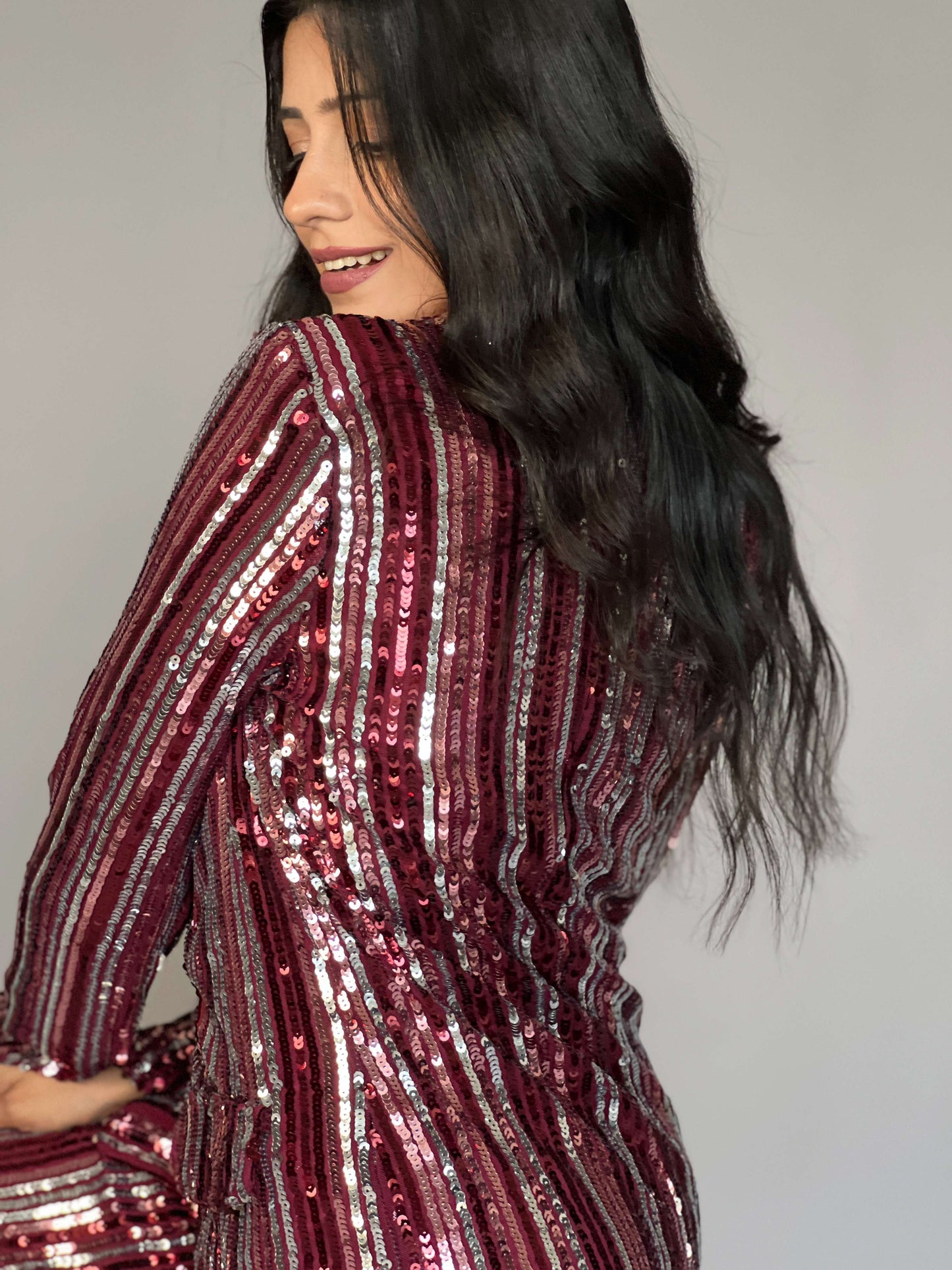 Sequin 2 Piece Blazer Coord Set