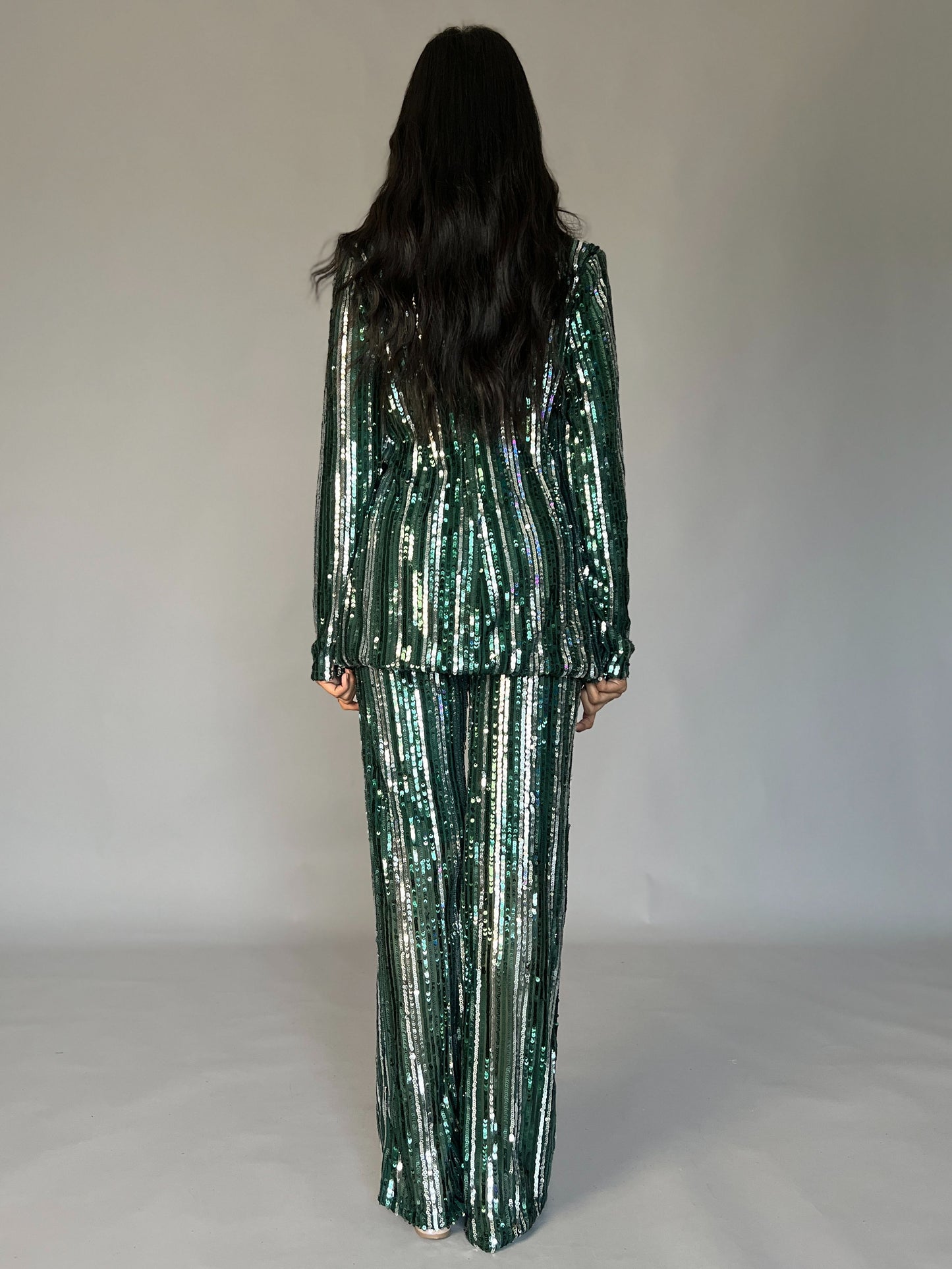 Sequin 2 Piece Blazer Coord Set