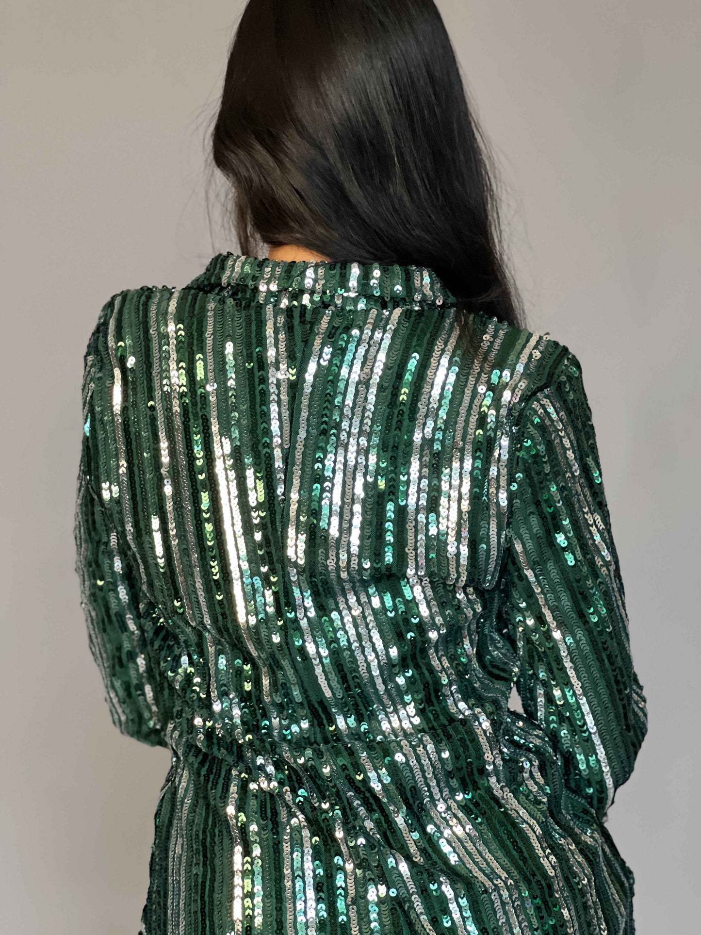 Sequin 2 Piece Blazer Coord Set