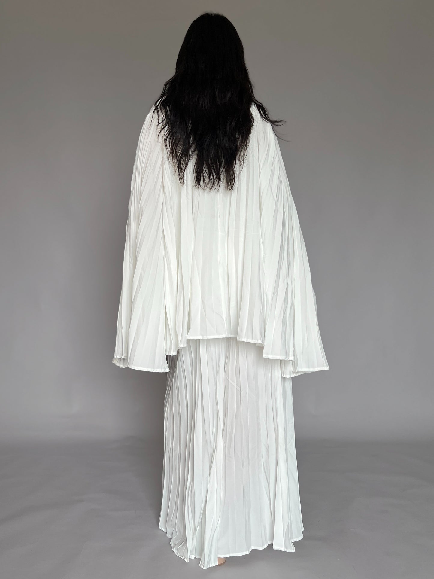 Imported White 3 Piece Coord Set