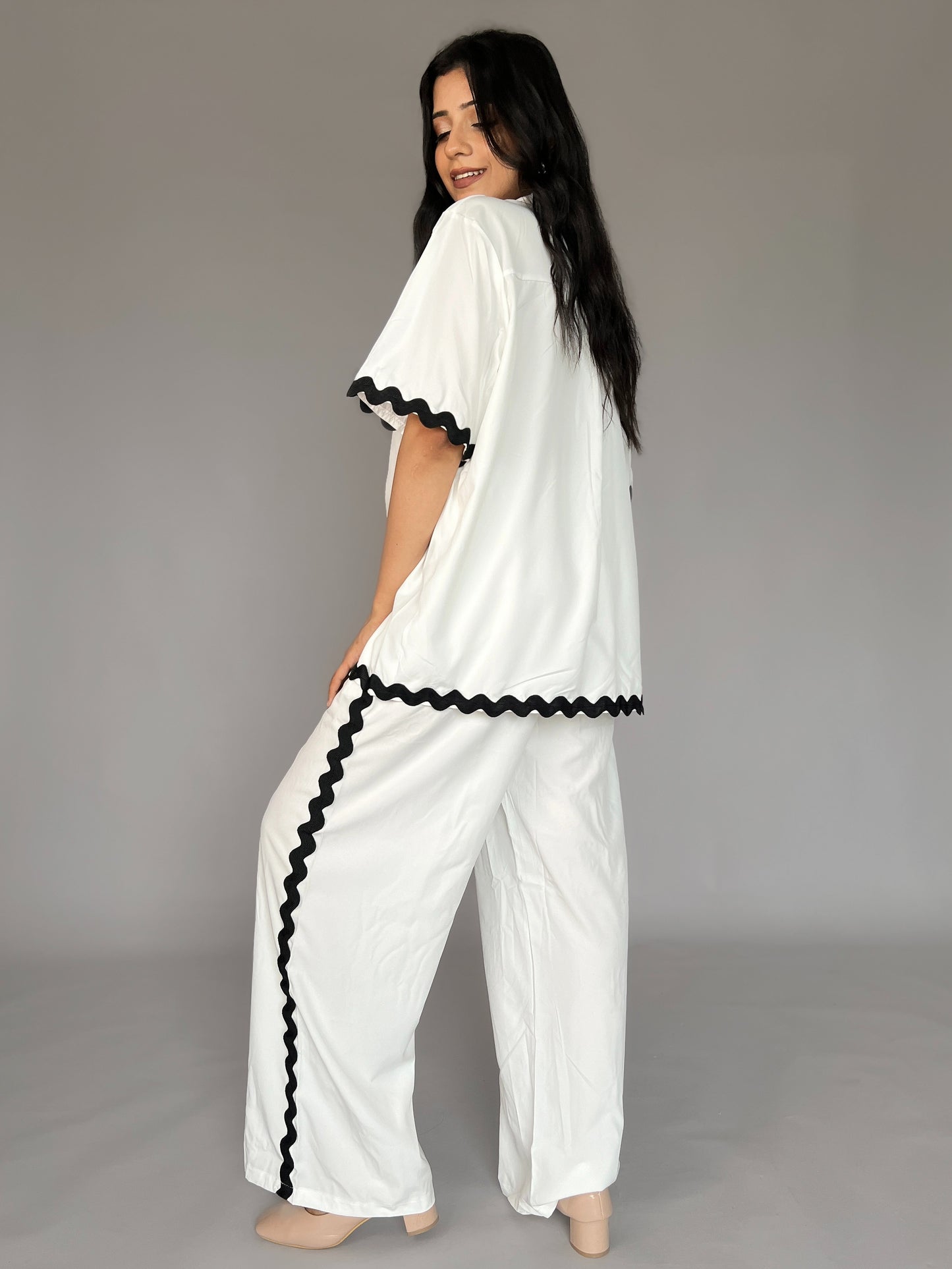 White 2 Piece Coord Set