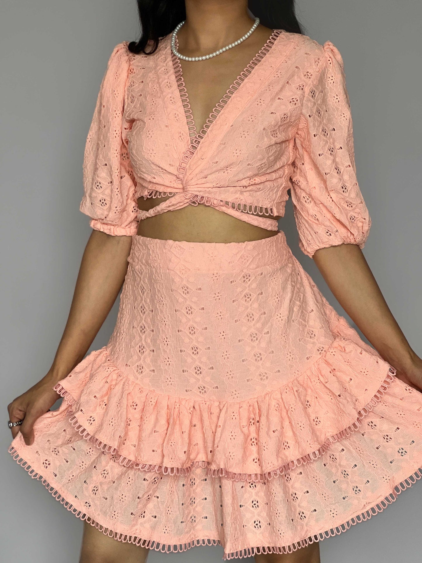 Skirt-Top 2 Piece Coord Set