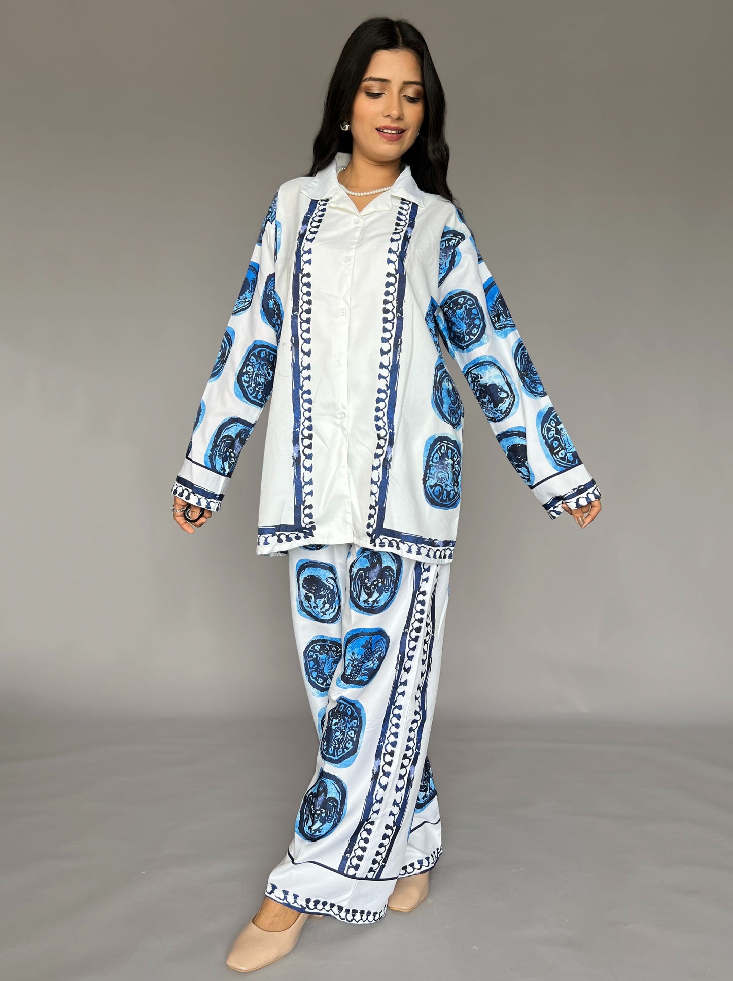 Printed 2 Piece Coord Set