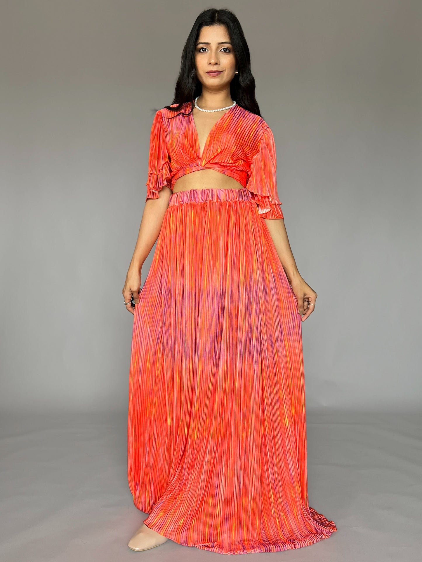 2 Piece Skirt-Top Coord Set