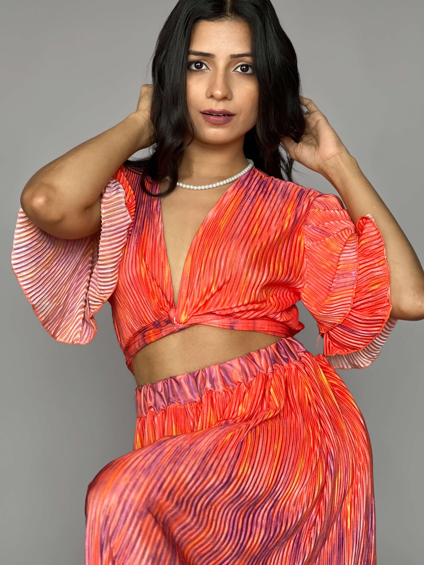 2 Piece Skirt-Top Coord Set