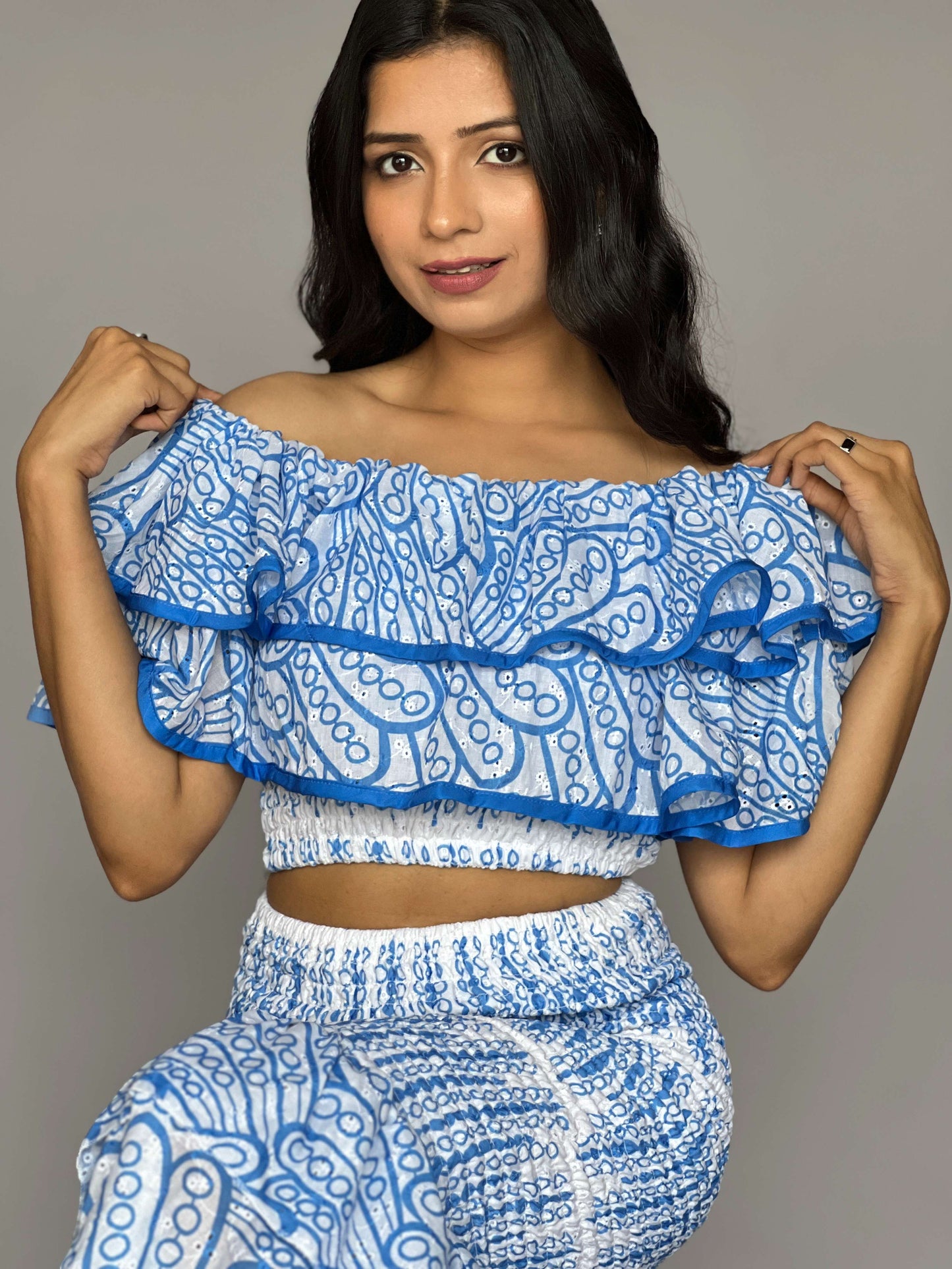 Hawai Skirt-Top 2 Piece Coord set