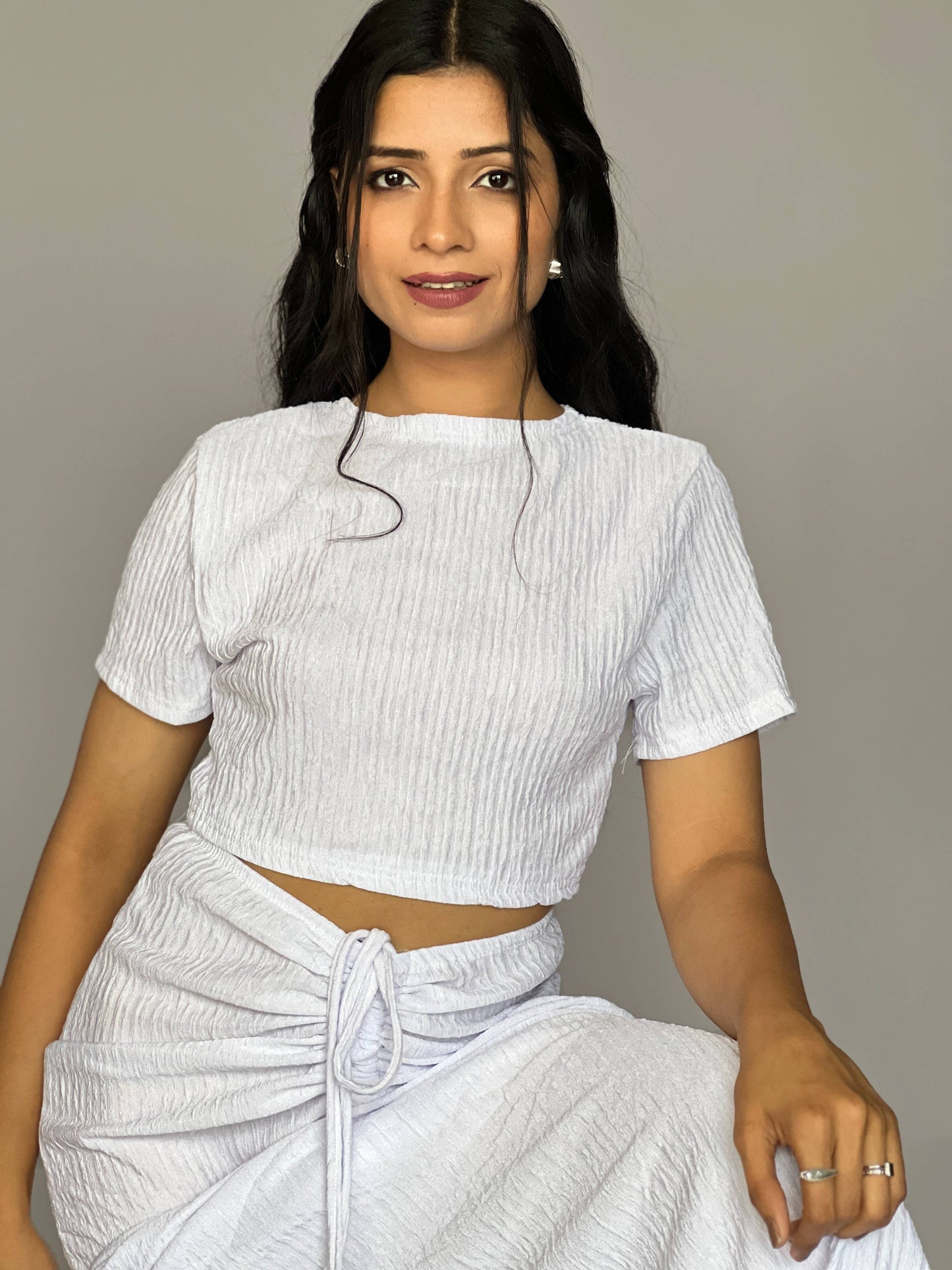 Split Skirt-Top 2 Piece Coord set
