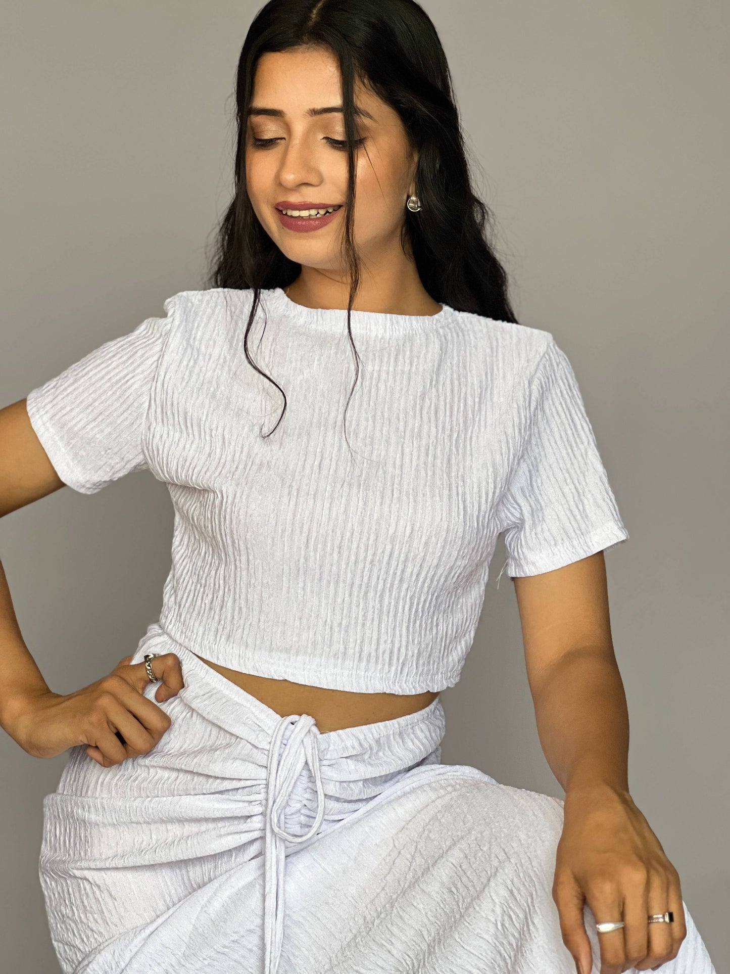 Split Skirt-Top 2 Piece Coord set