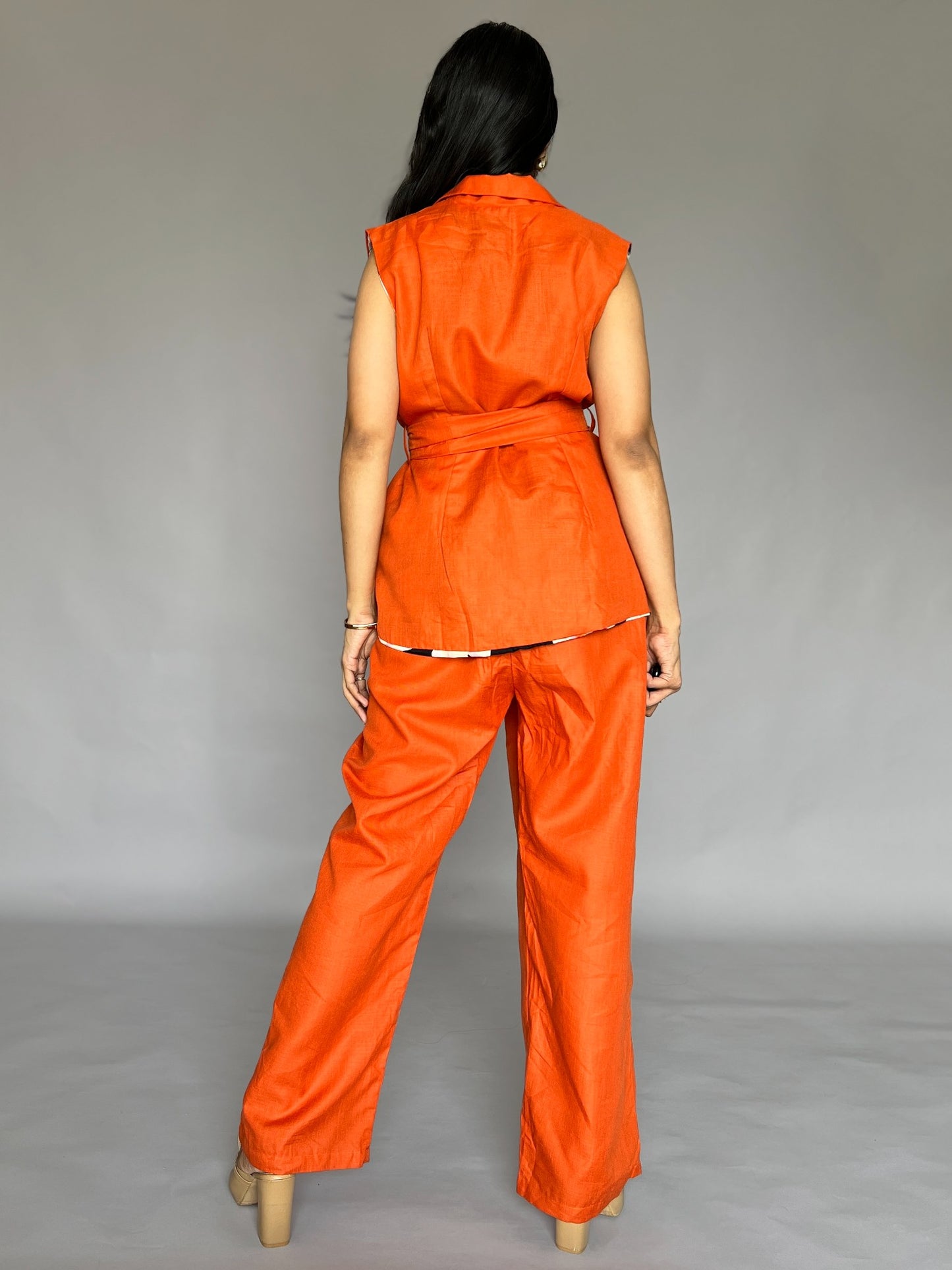 2 Piece Linen Jacket Set