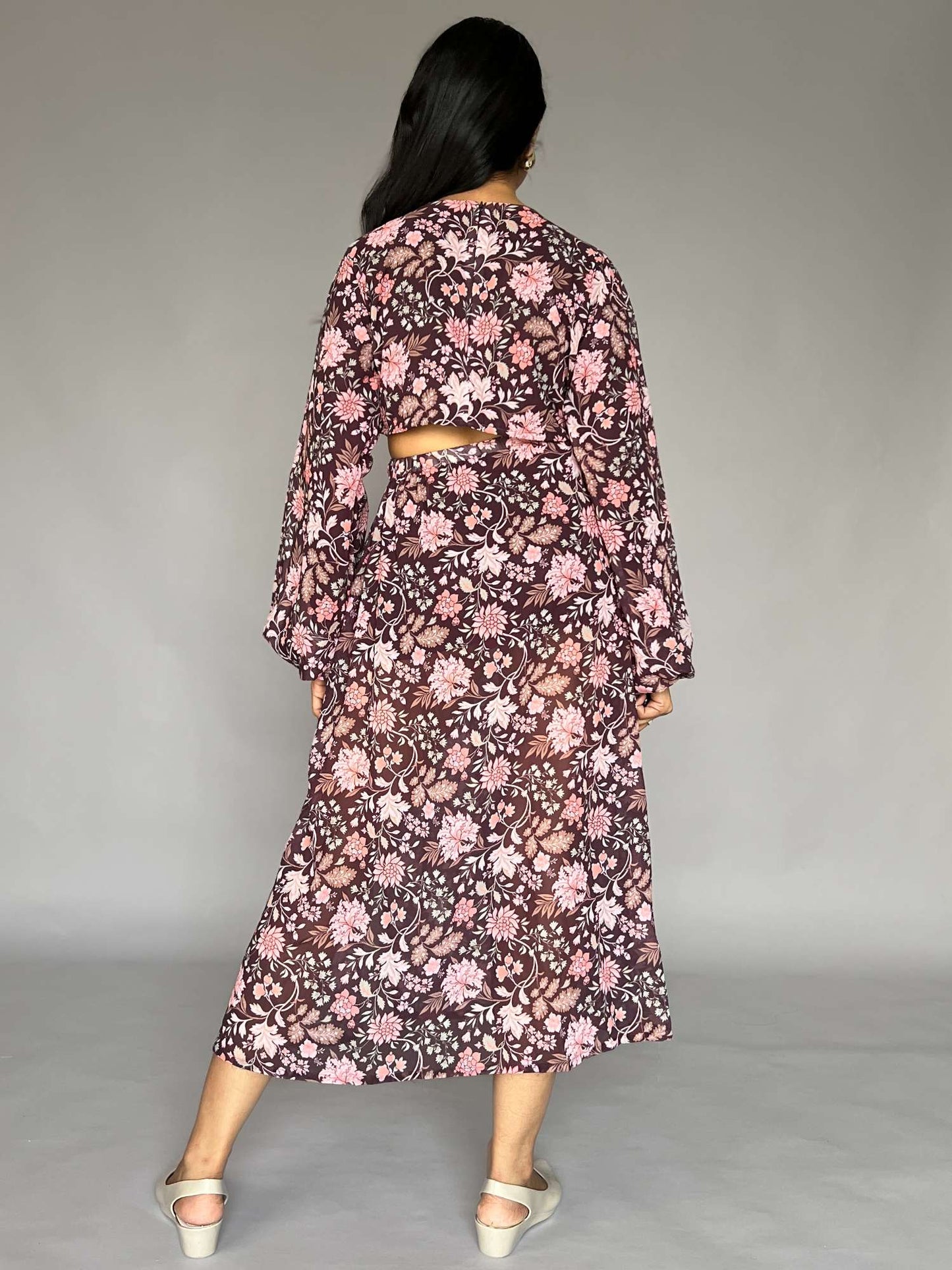 Floral Co-ord Set with Skirt & Top