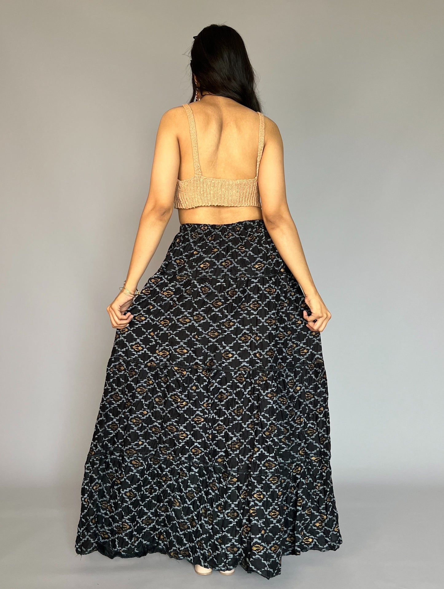 Indo-western Skirt-Top Coord Set