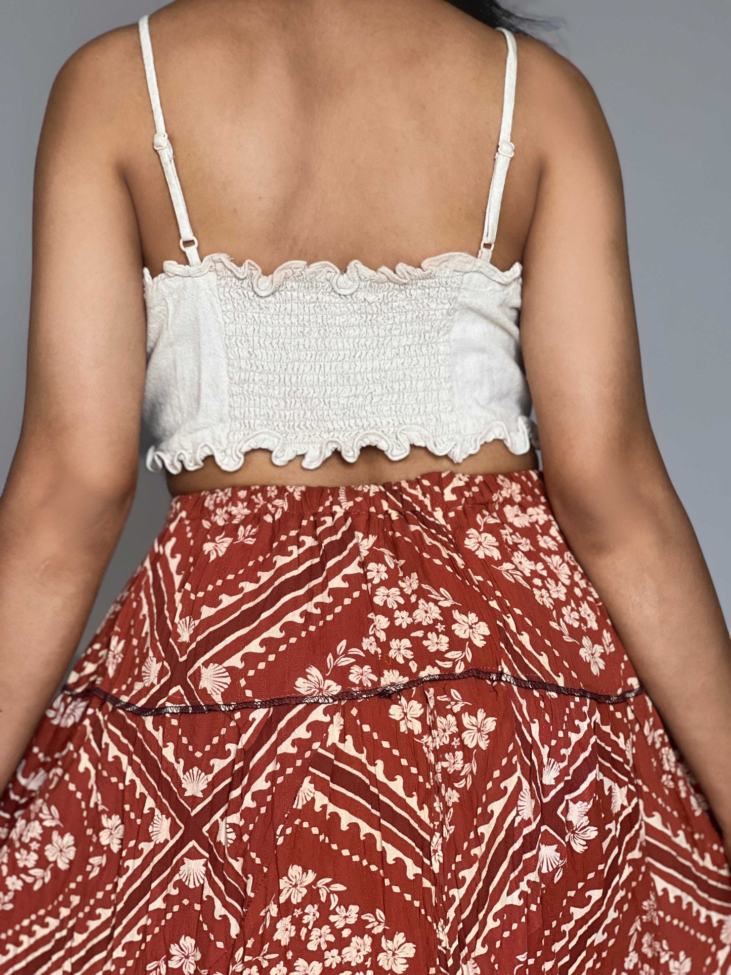 Indo-western Skirt-Top Coord Set