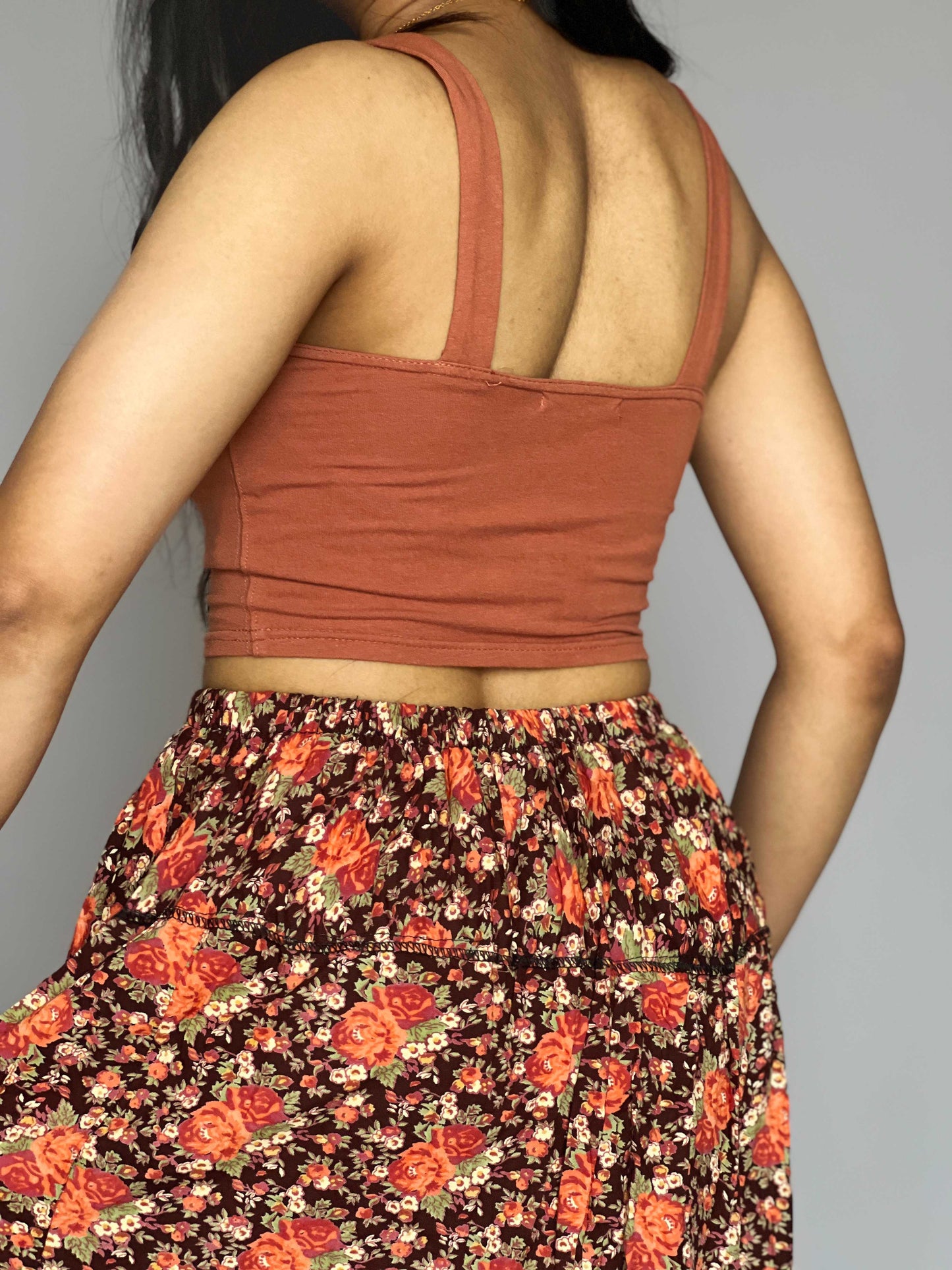 Indo-western Skirt-Top Coord Set