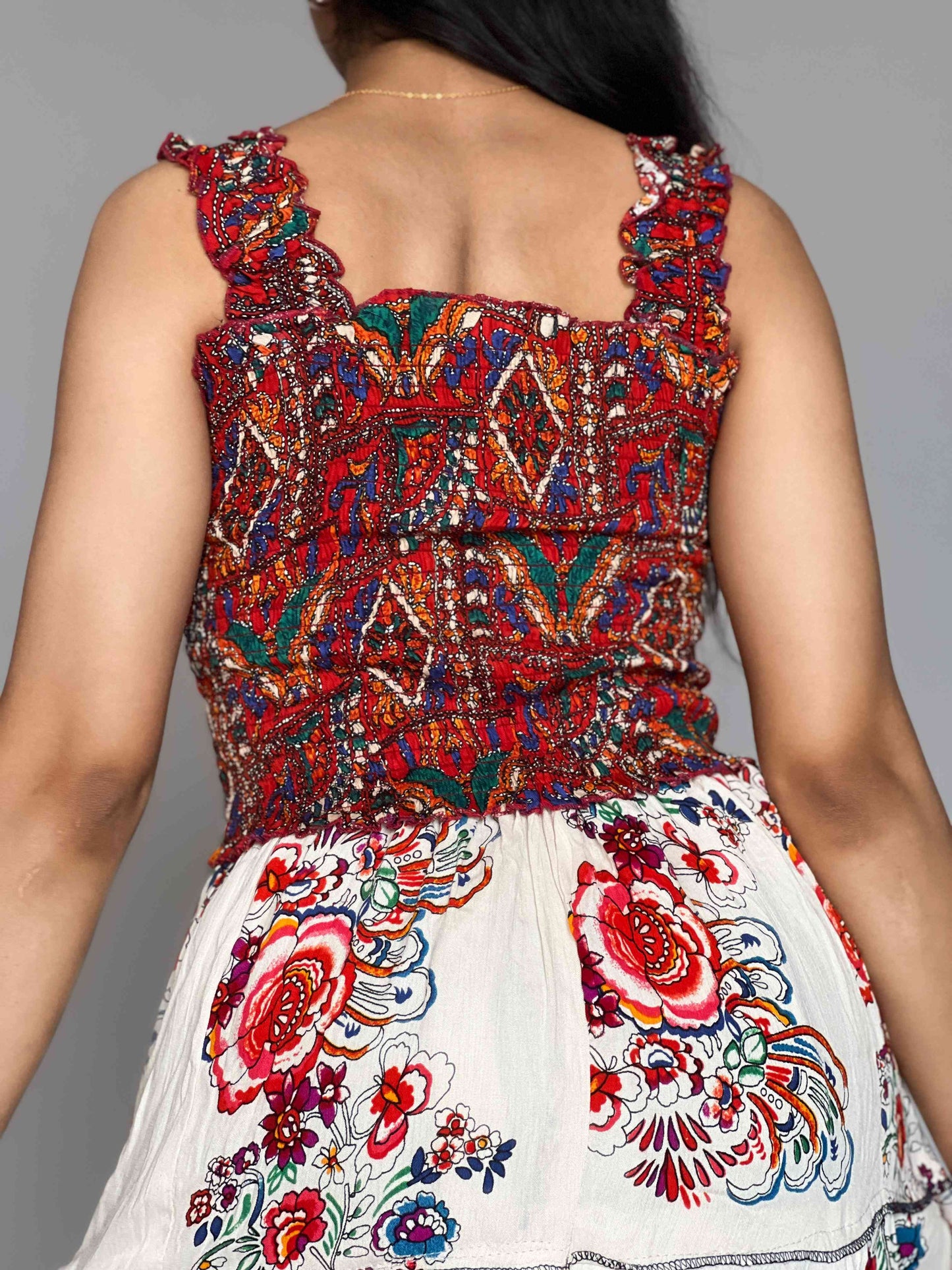 Indo-western Skirt-Top Coord Set