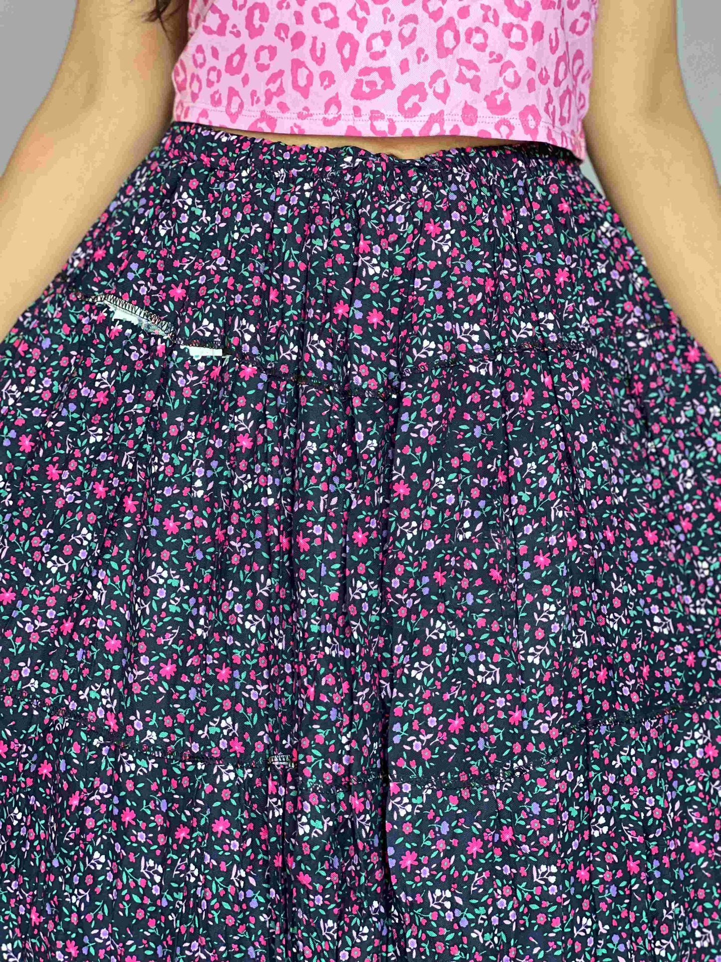Indo-western Skirt-Top Coord Set