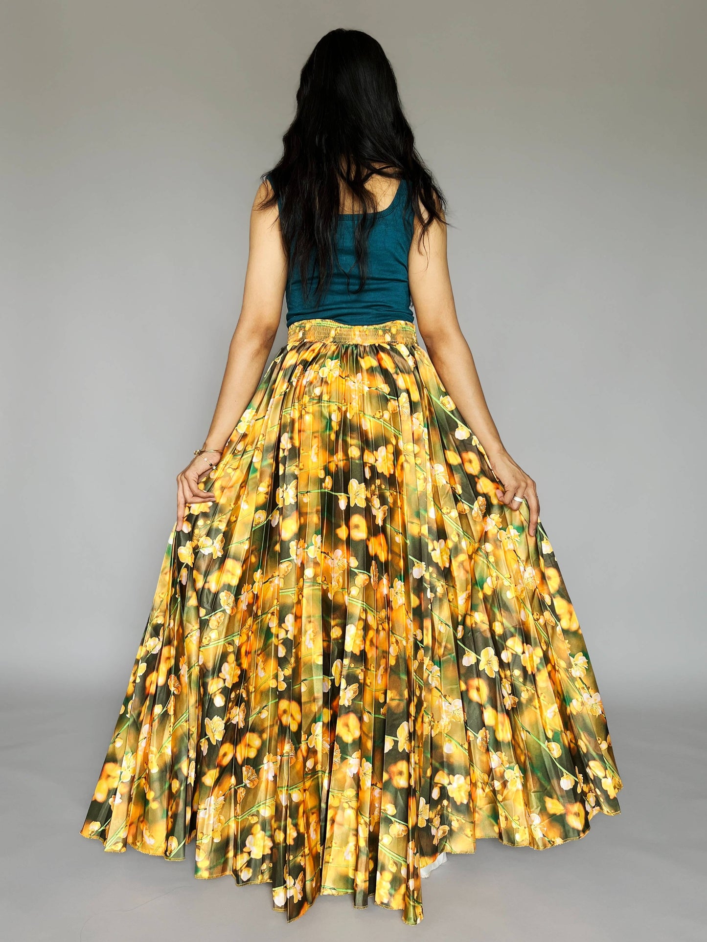 Floral Skirt-Top 2 Piece Coord Set