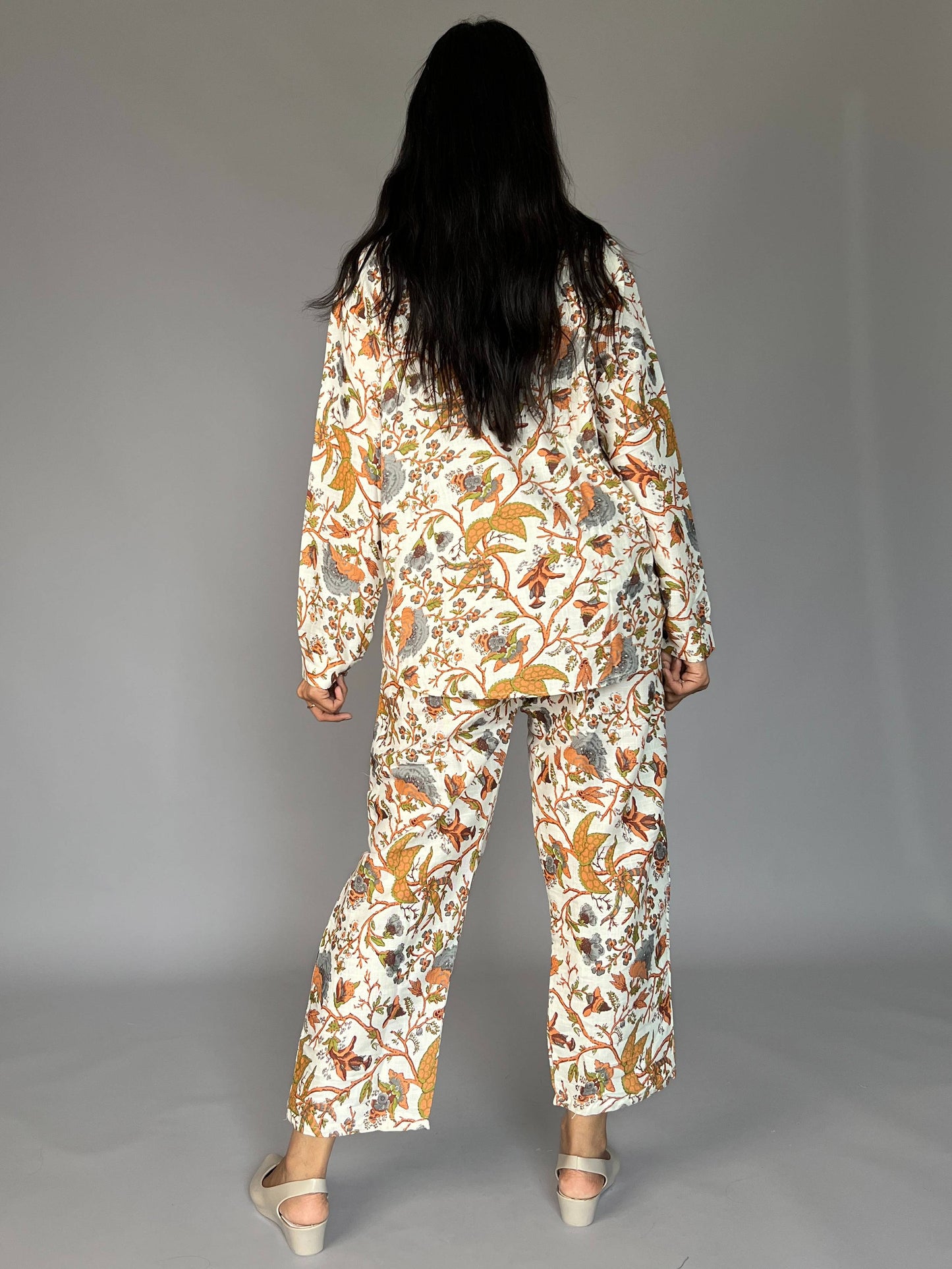 Floral Printed 2 Piece Coord Set
