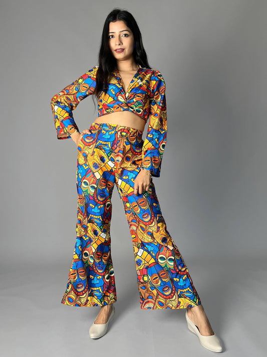 Abstract Print Coord Set