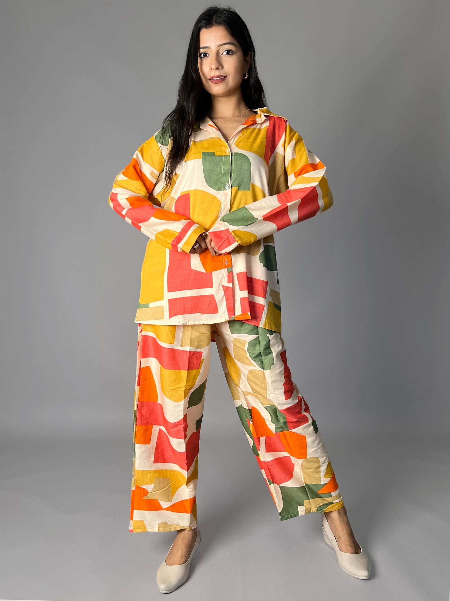 Printed 2 Piece Coord Set