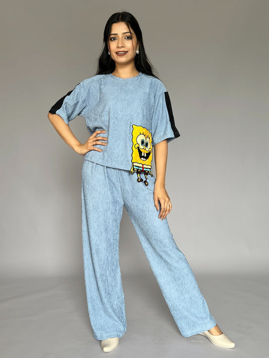 T-shirt Pants 2 Piece Coord Set