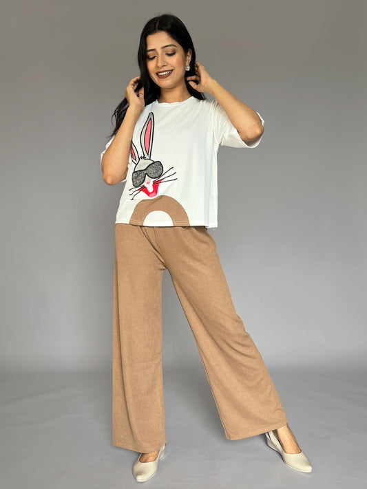 T-shirt Pants 2 Piece Coord Set
