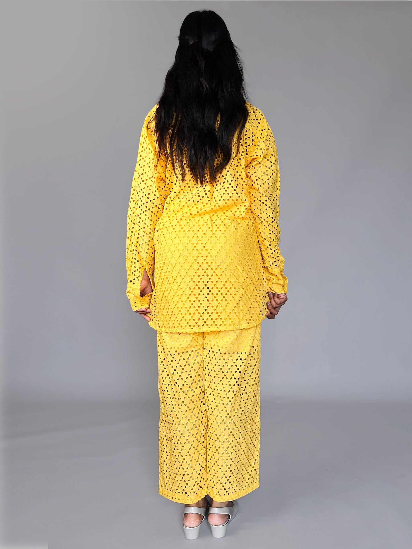Solid Color 2 Piece Pants Coord Set