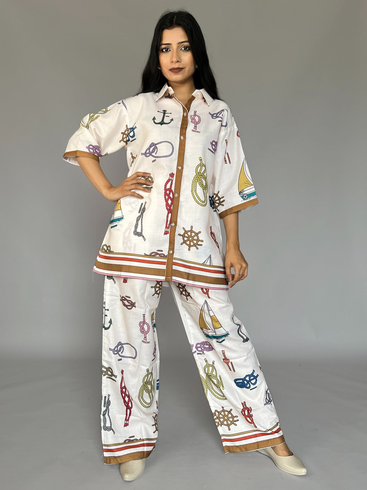 Printed 2 Piece Coord Set