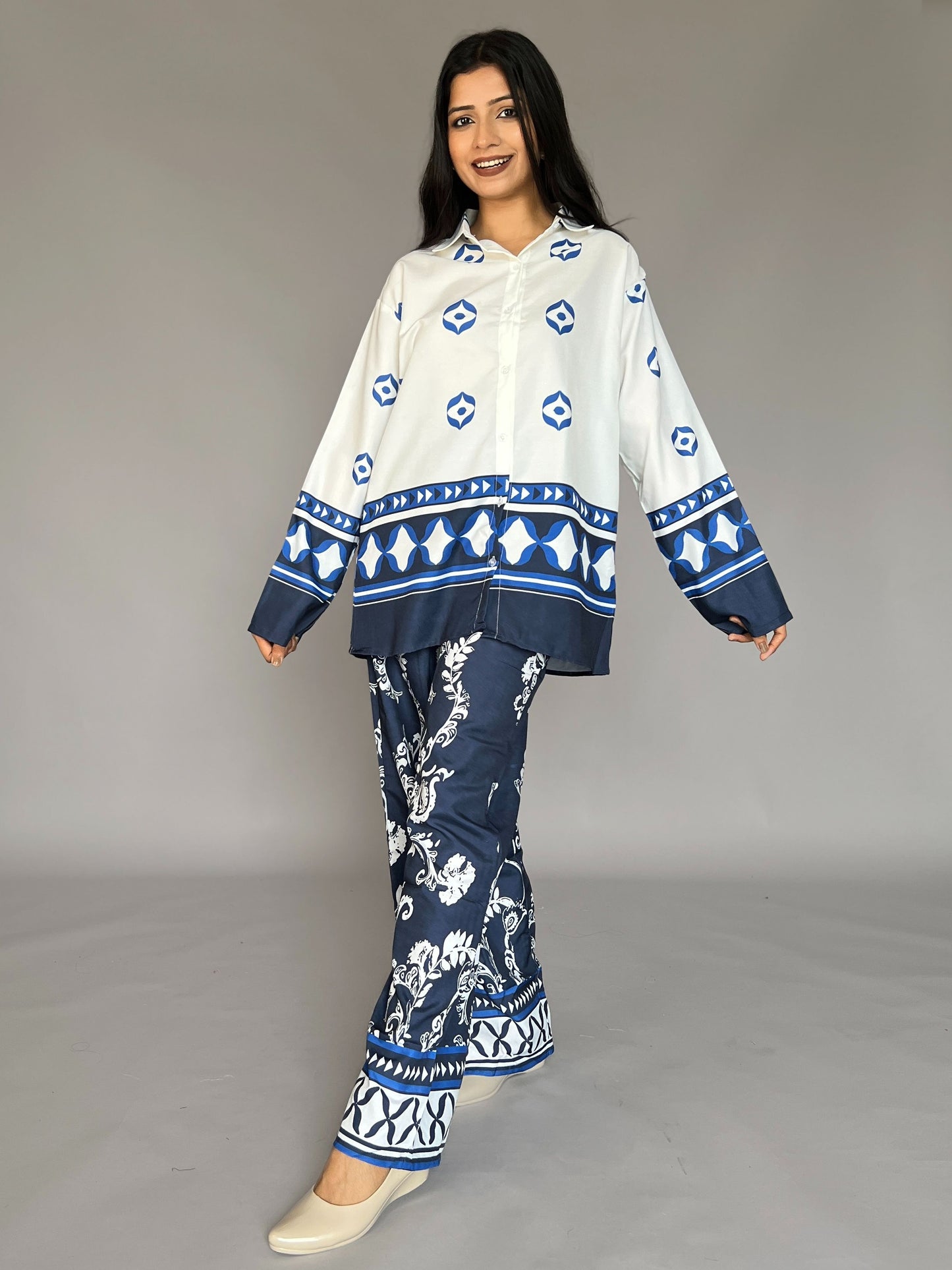 Printed 2 Piece Coord Set