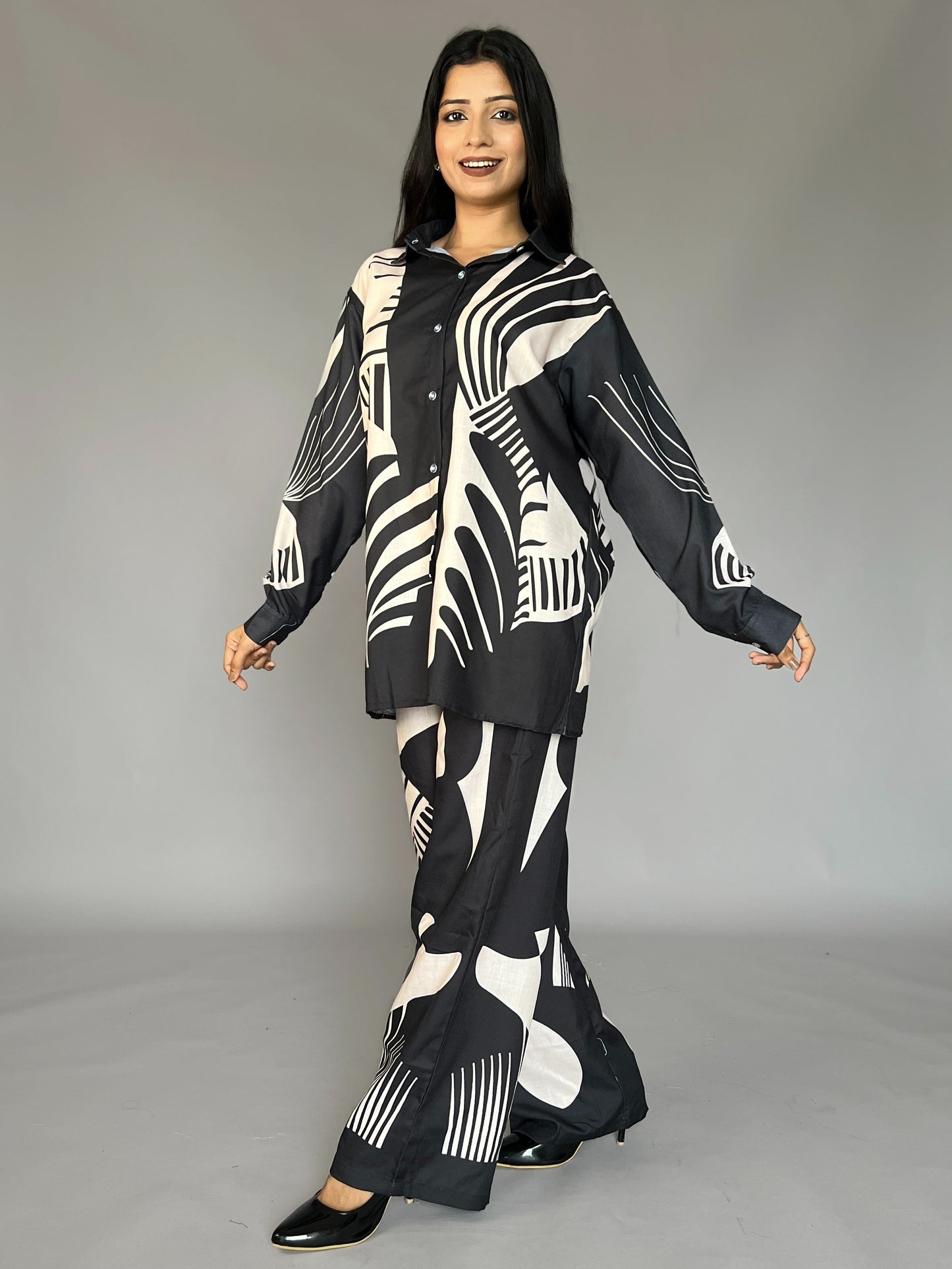 Printed 2 Piece Coord Set