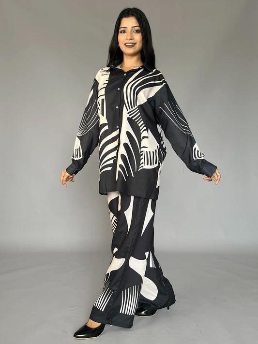 Printed 2 Piece Coord Set