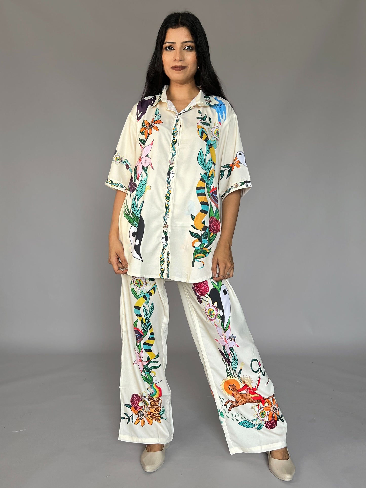 Printed 2 Piece Coord Set