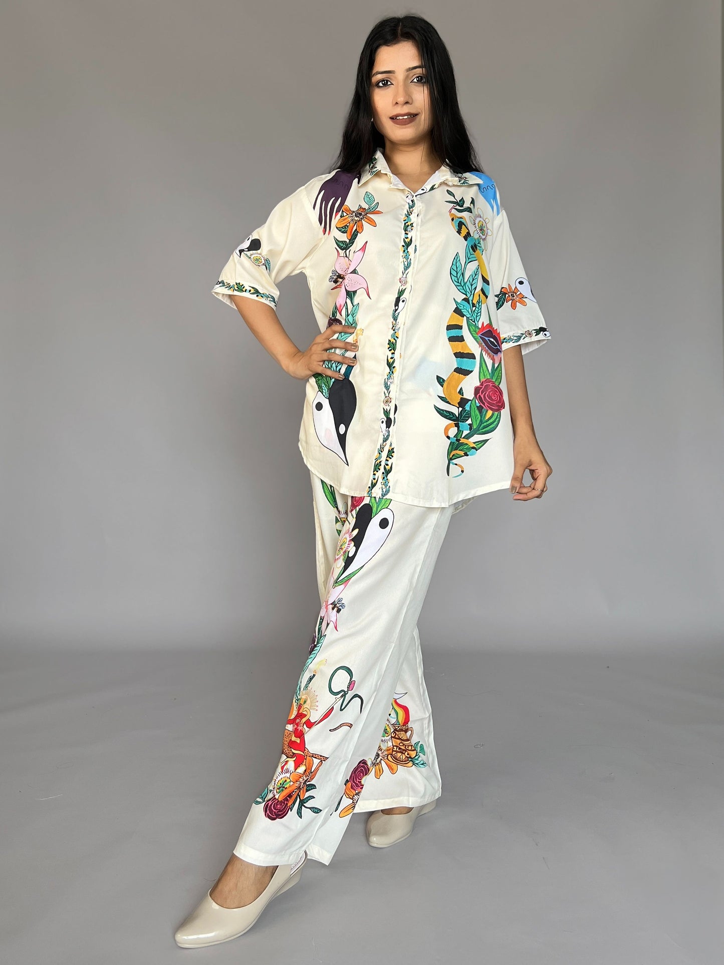 Printed 2 Piece Coord Set