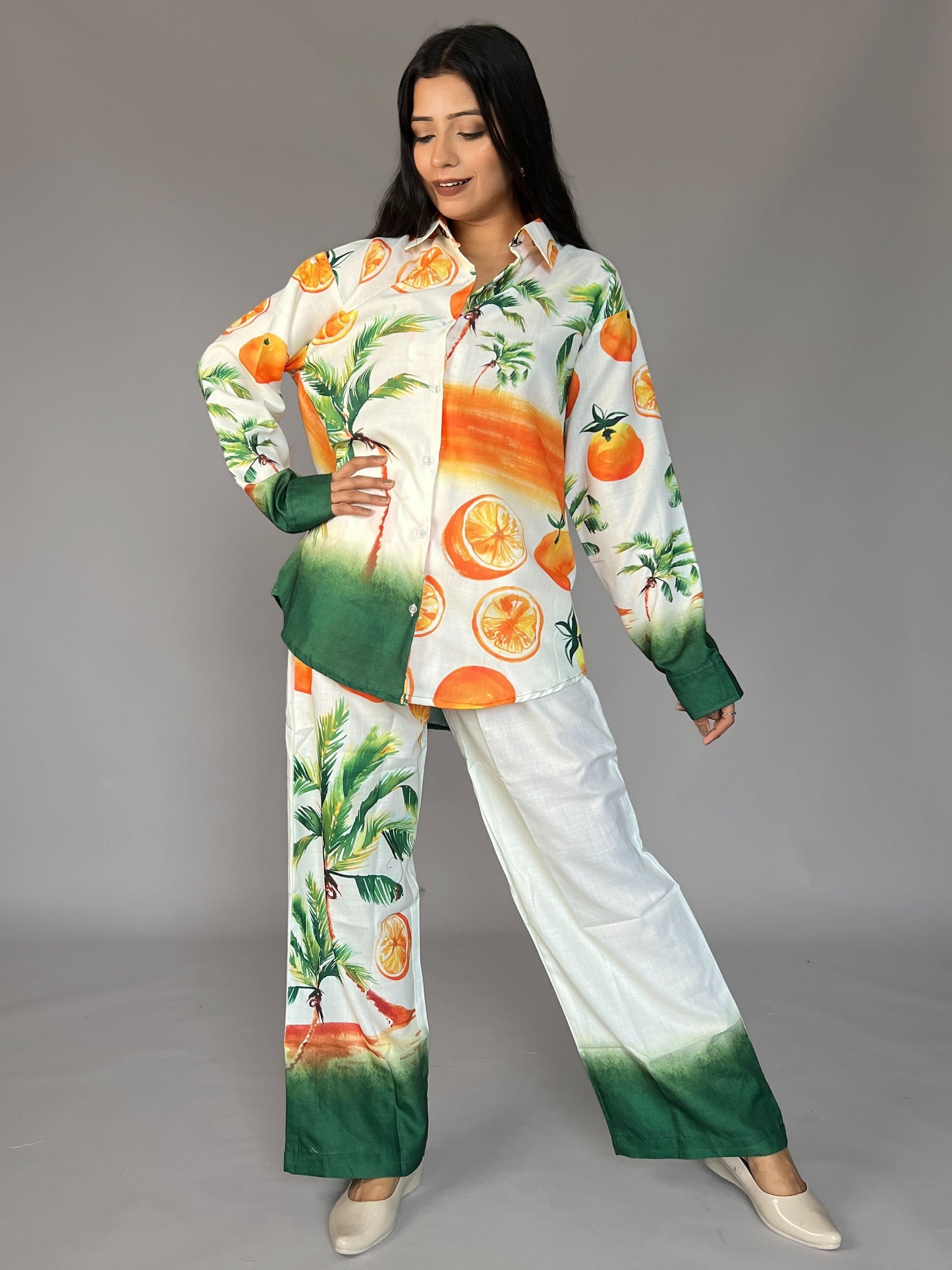 Printed 2 Piece Coord Set
