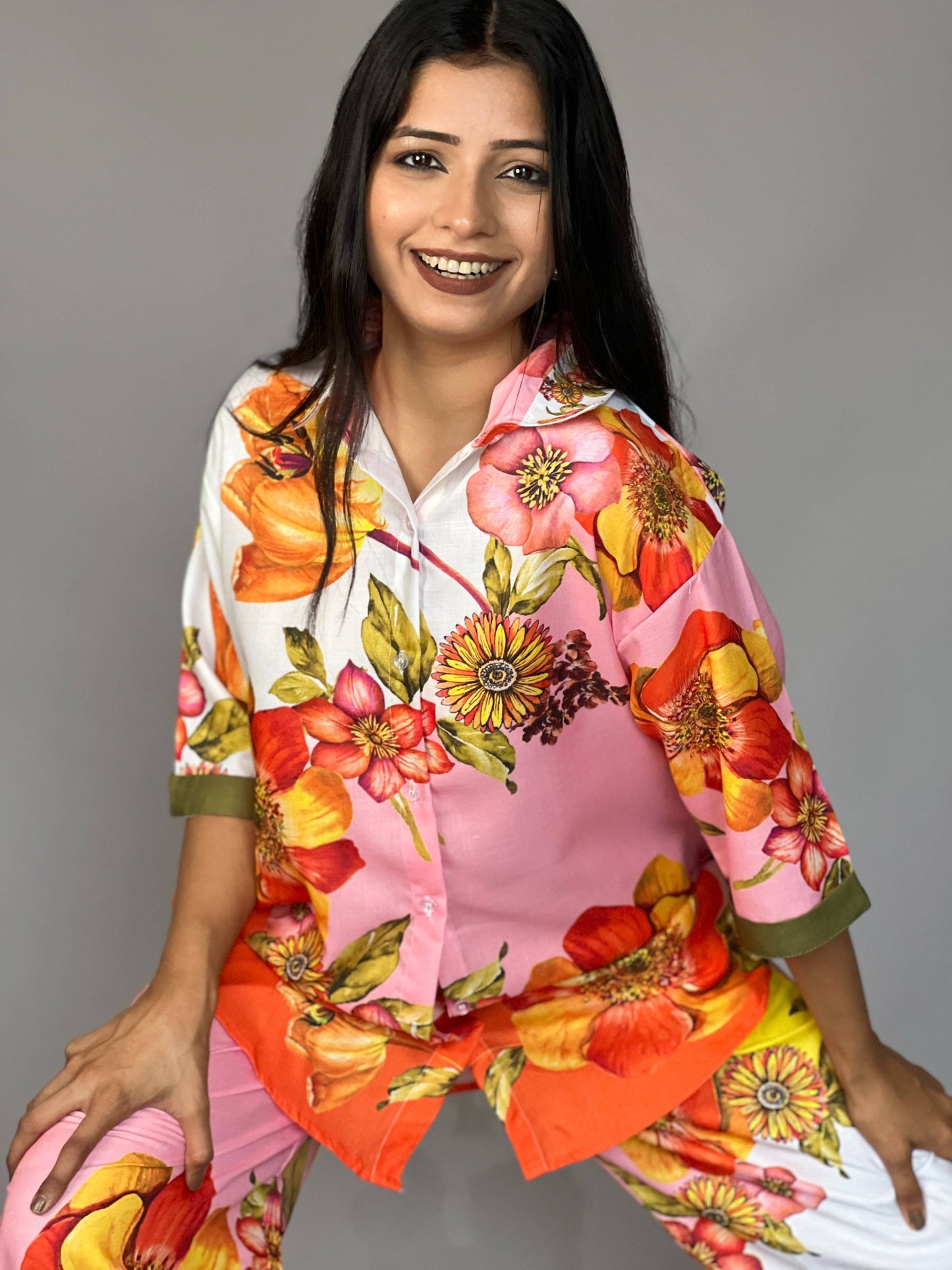 Floral Print Coord Set